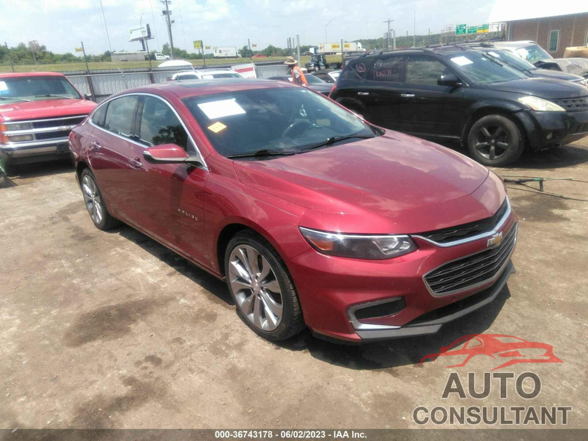 CHEVROLET MALIBU 2017 - 1G1ZH5SX2HF287057