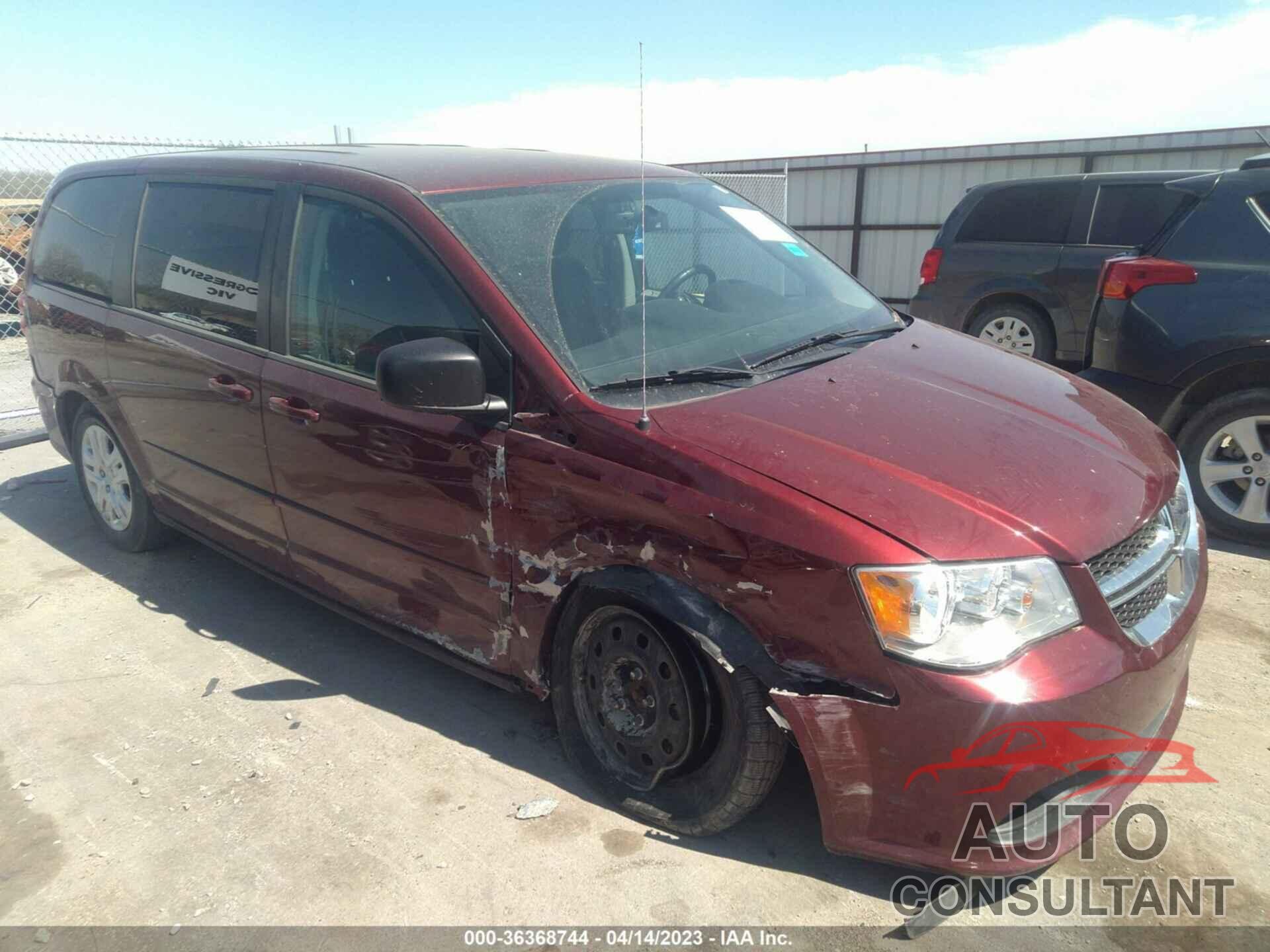 DODGE GRAND CARAVAN 2017 - 2C4RDGBG3HR866193