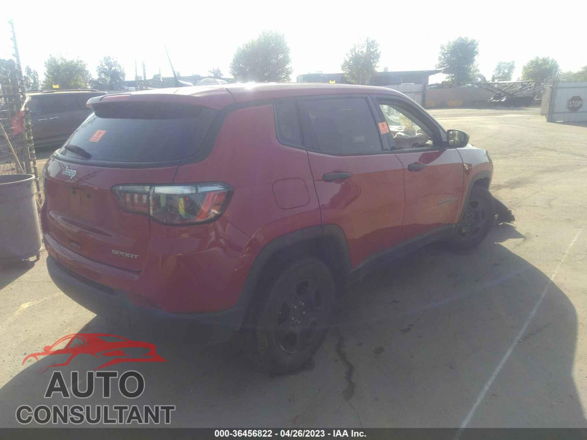 JEEP COMPASS 2020 - 3C4NJCAB3LT257522