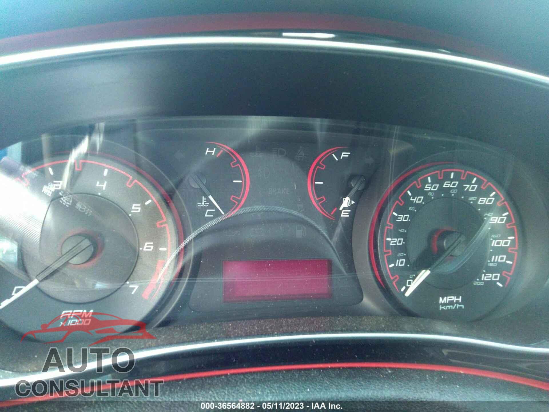 DODGE DART 2015 - 1C3CDFBB1FD252378
