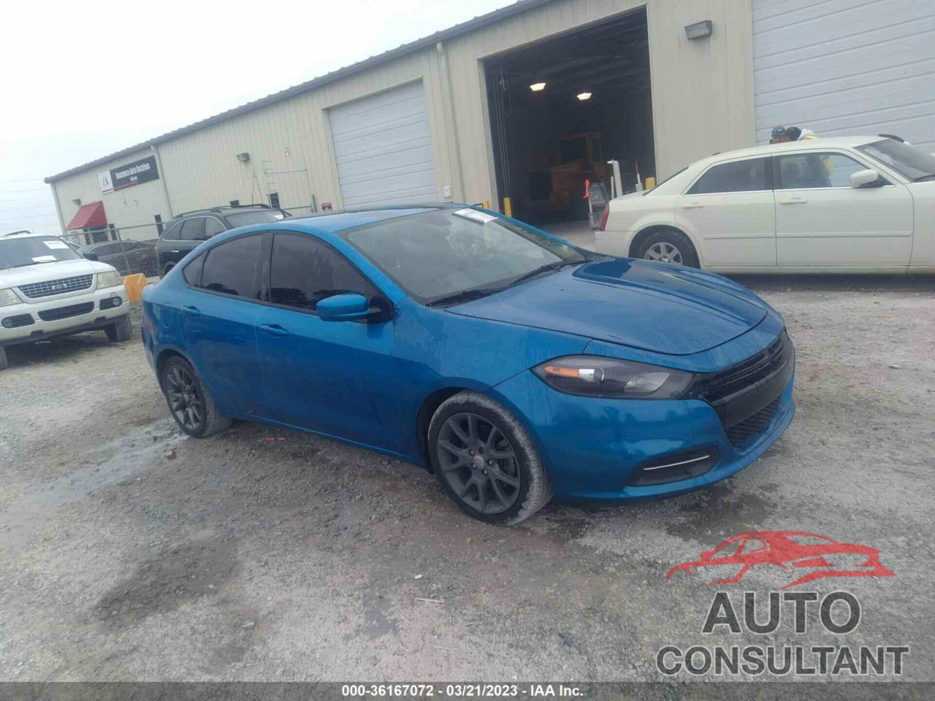 DODGE DART 2016 - 1C3CDFAA1GD661426