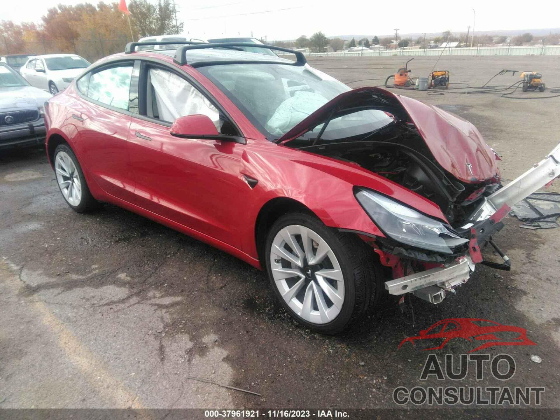 TESLA MODEL 3 2022 - 5YJ3E1EA1NF186307