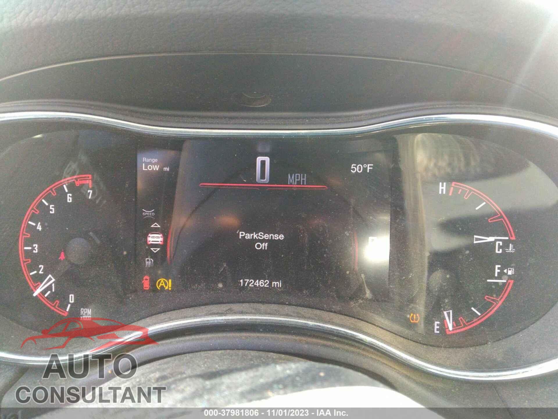 DODGE DURANGO 2016 - 1C4RDHDG0GC330649