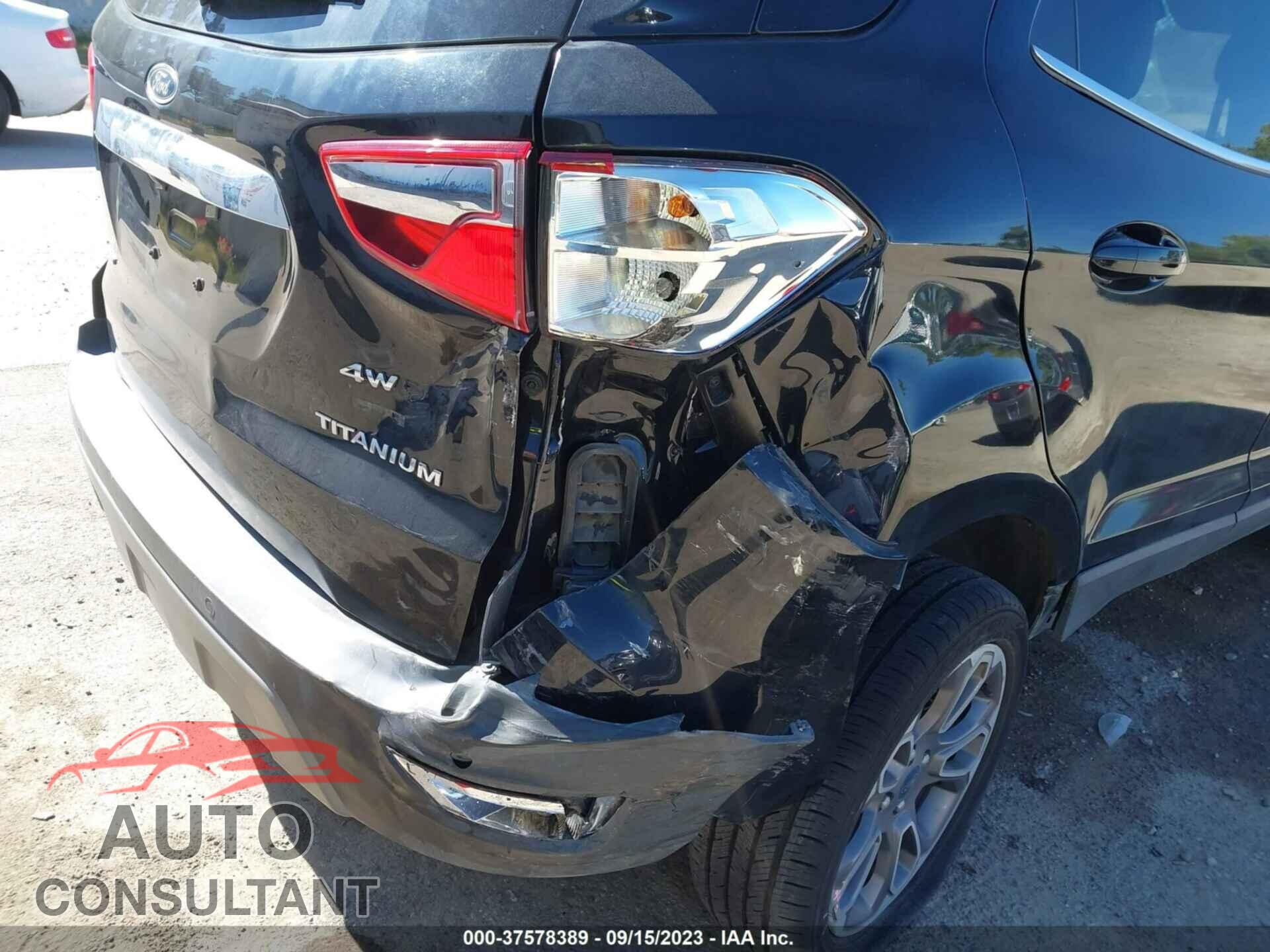FORD ECOSPORT 2020 - MAJ6S3KL2LC367567
