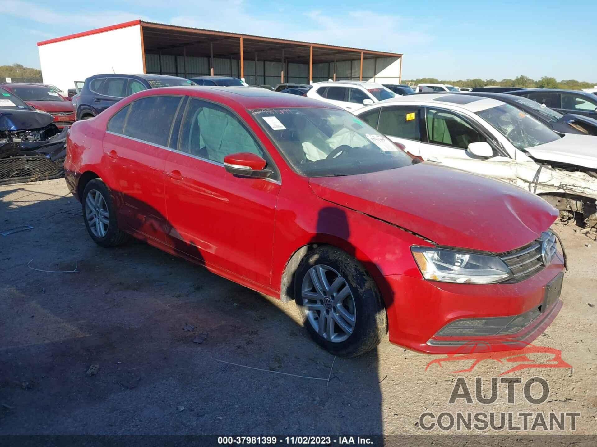 VOLKSWAGEN JETTA 2017 - 3VWDB7AJ1HM240644