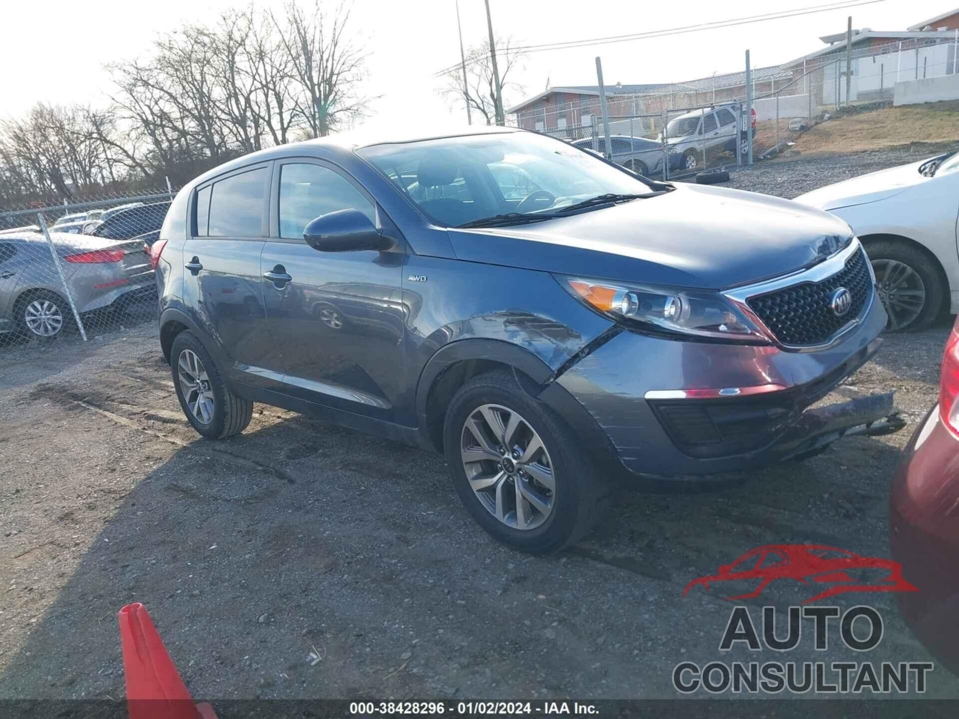 KIA SPORTAGE 2016 - KNDPBCAC9G7831243