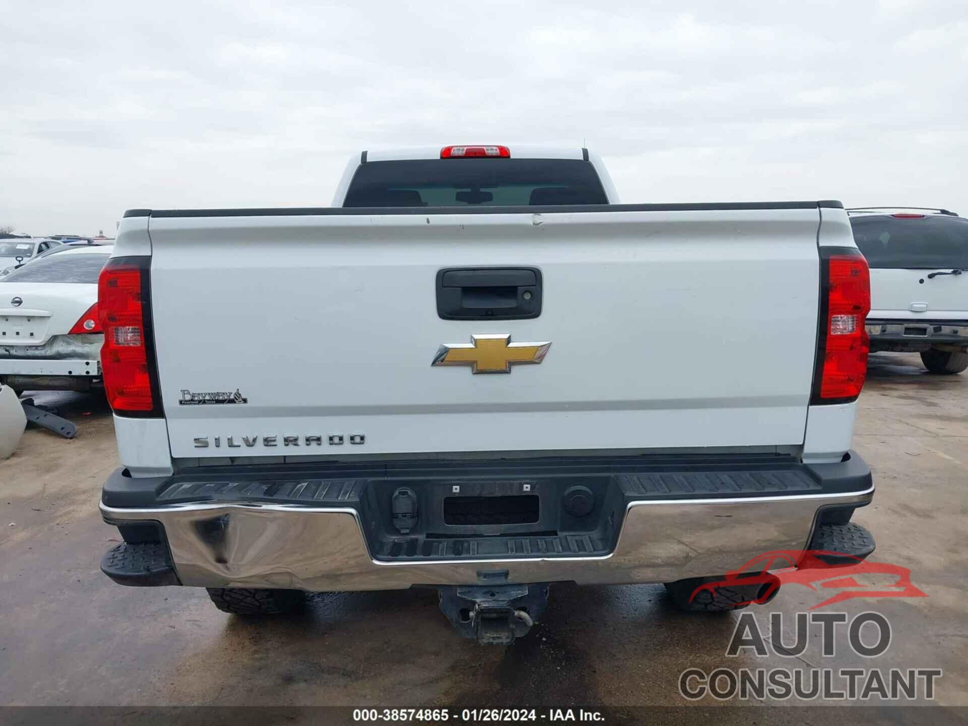 CHEVROLET SILVERADO 2500HD 2019 - 1GC0KREG6KF271522