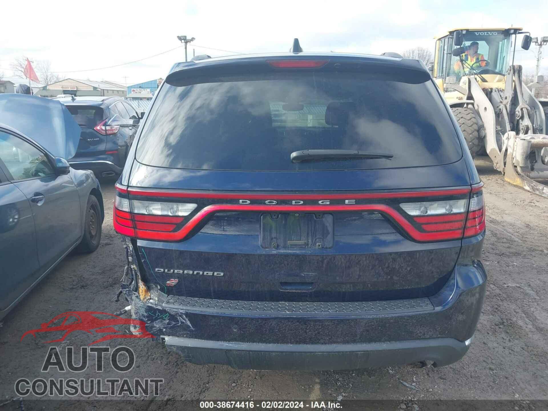 DODGE DURANGO 2018 - 1C4RDJAG0JC448445