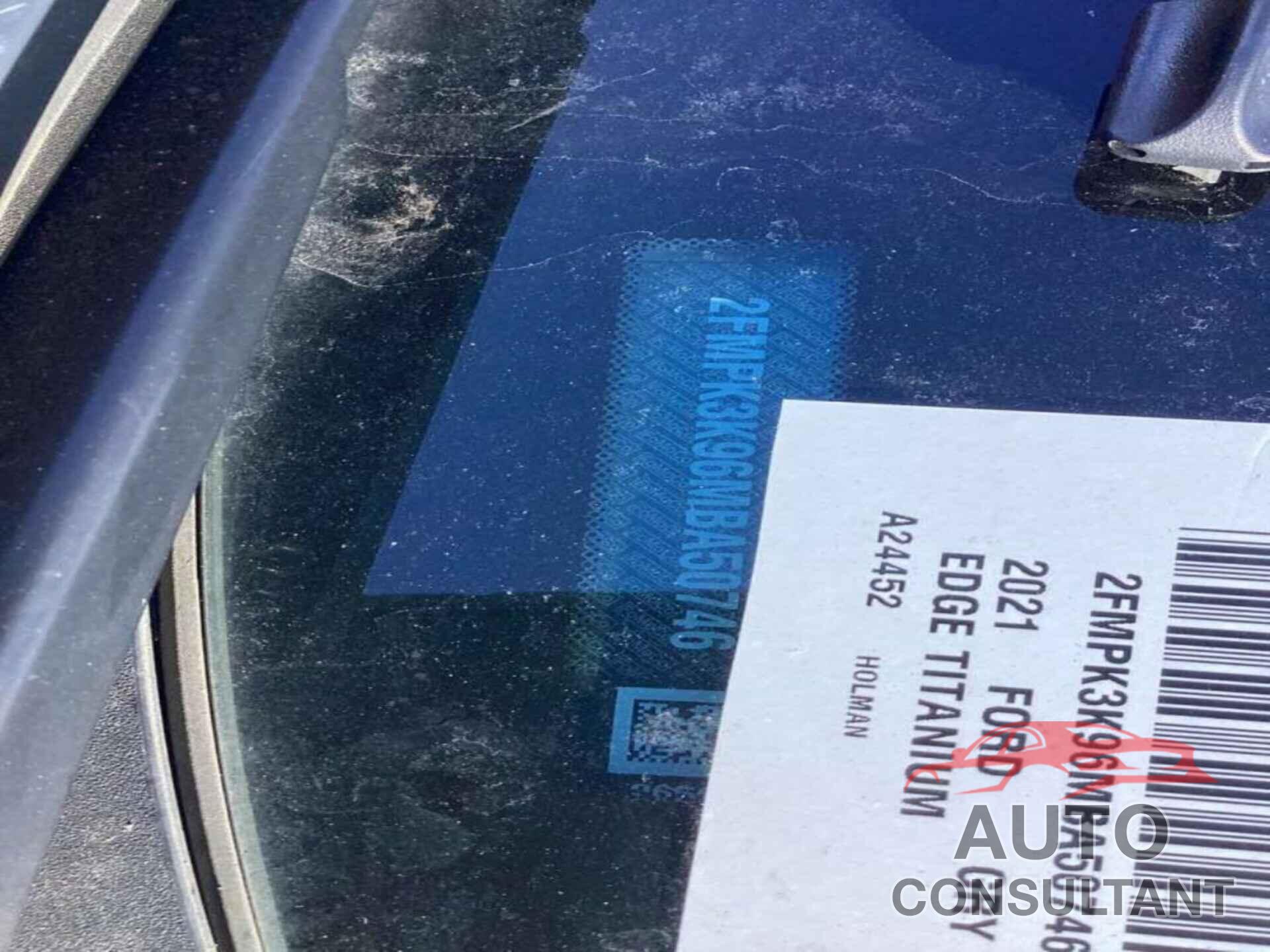FORD EDGE 2021 - 2FMPK3K96MBA50746