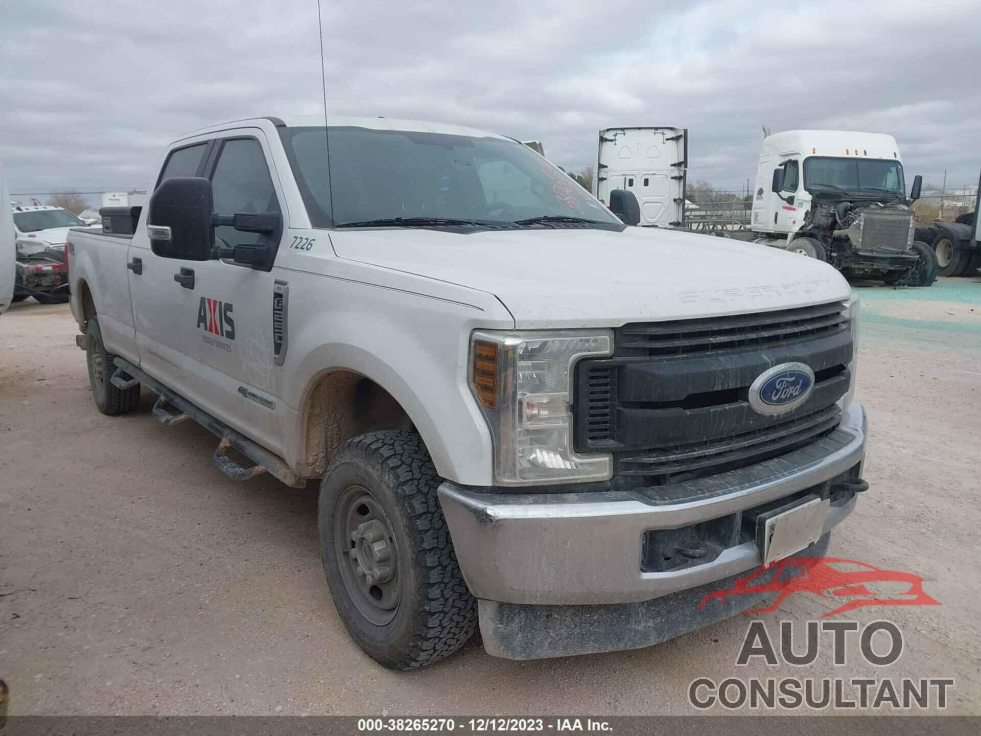 FORD F-250 2019 - 1FT7W2BT0KED60309