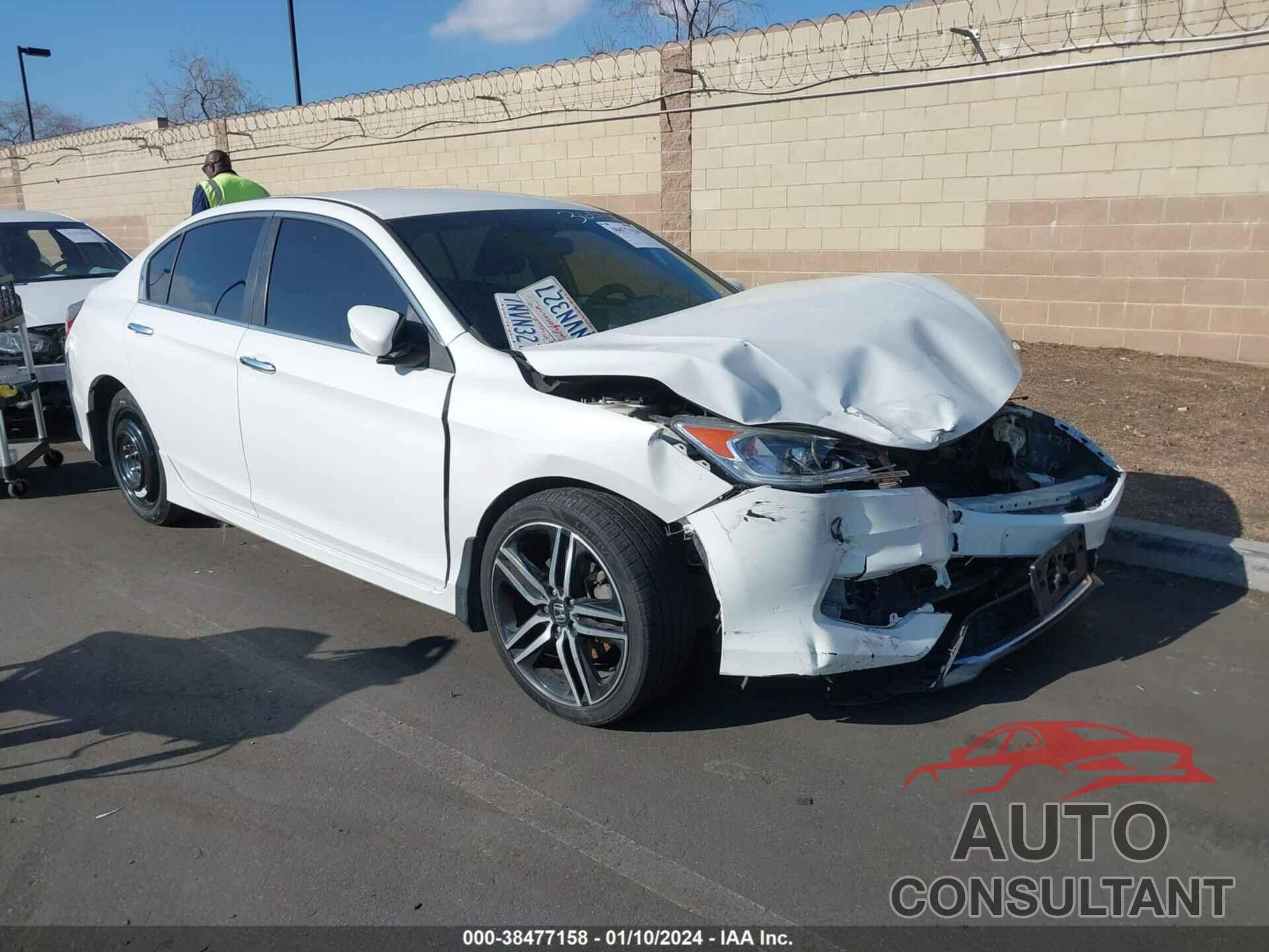 HONDA ACCORD 2016 - 1HGCR2F56GA018445