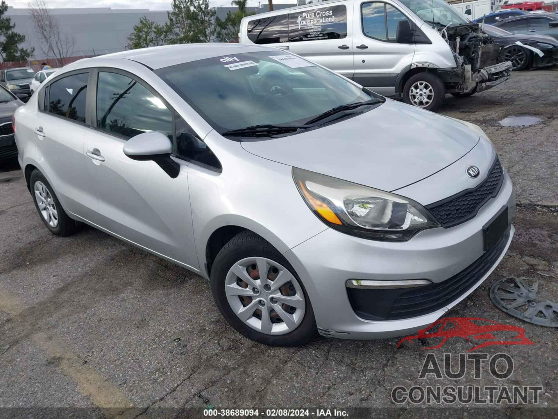 KIA RIO 2016 - KNADM4A30G6638016