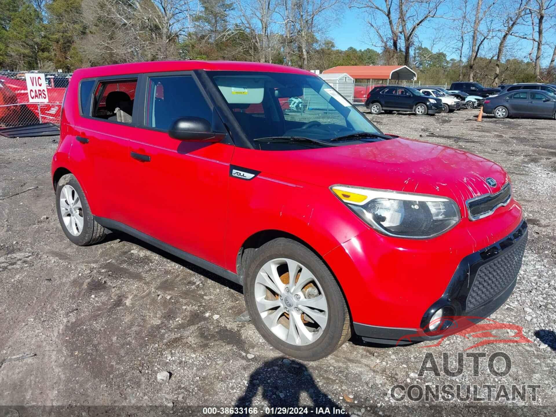 KIA SOUL 2016 - KNDJP3A50G7862020