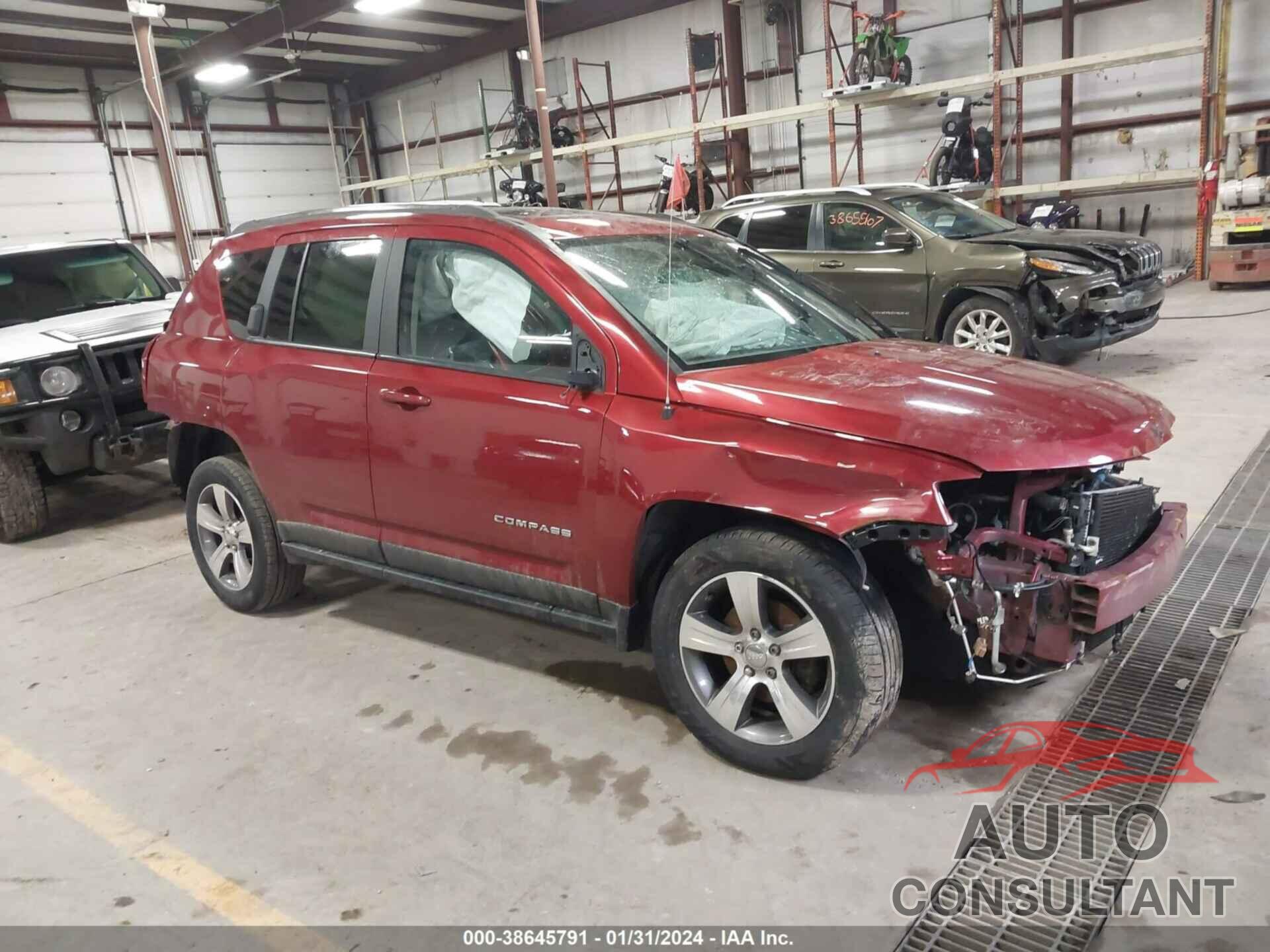 JEEP COMPASS 2017 - 1C4NJCEA5HD137543