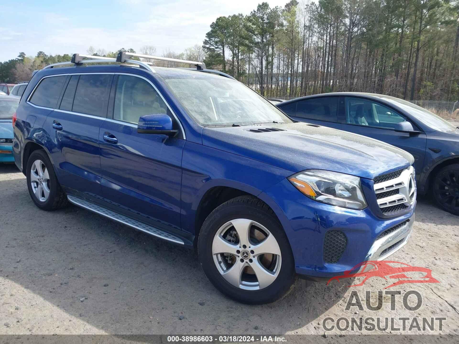 MERCEDES-BENZ GLS 450 2019 - 4JGDF6EE9KB215676