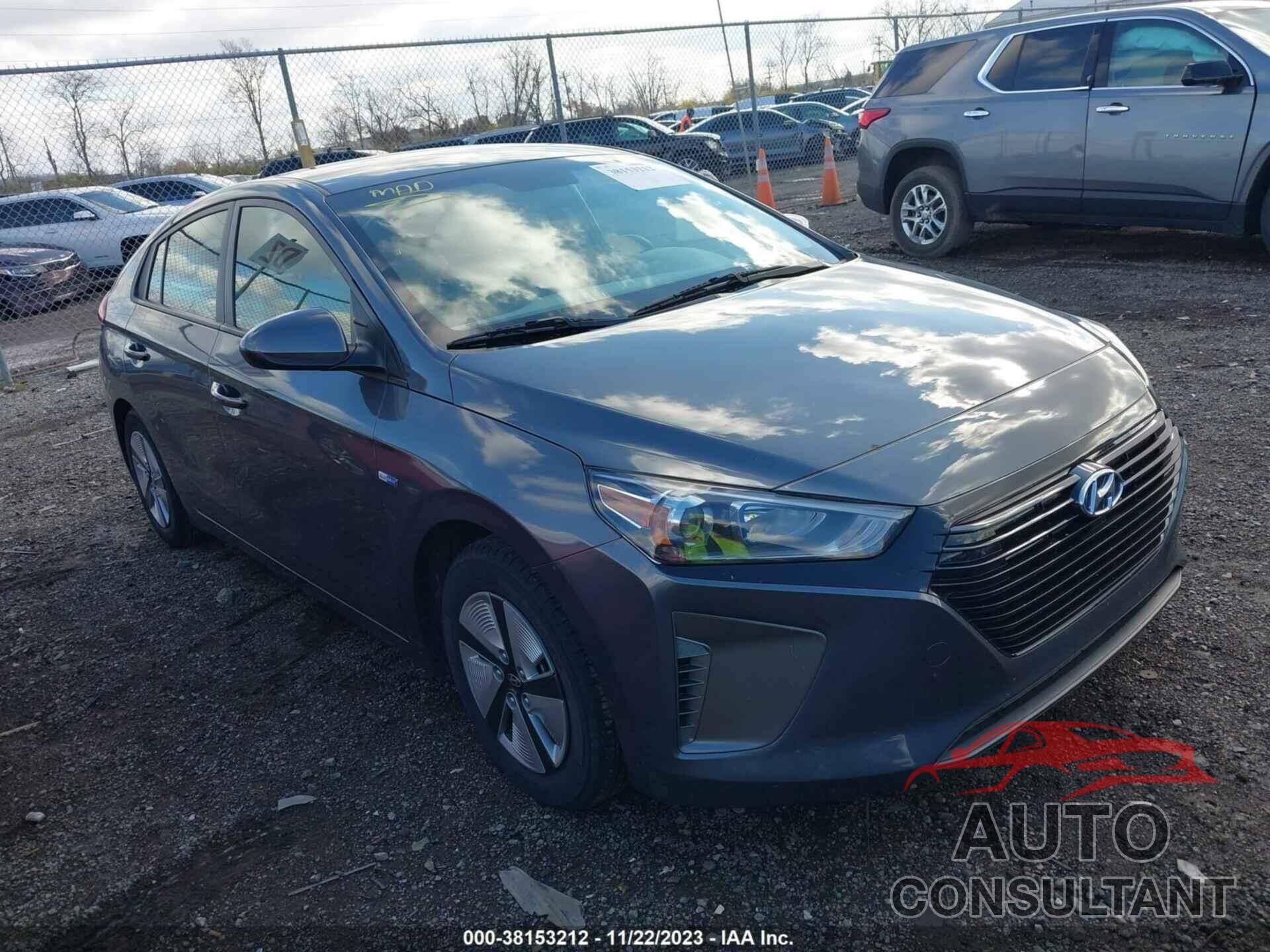 HYUNDAI IONIQ HYBRID 2019 - KMHC65LC3KU117593