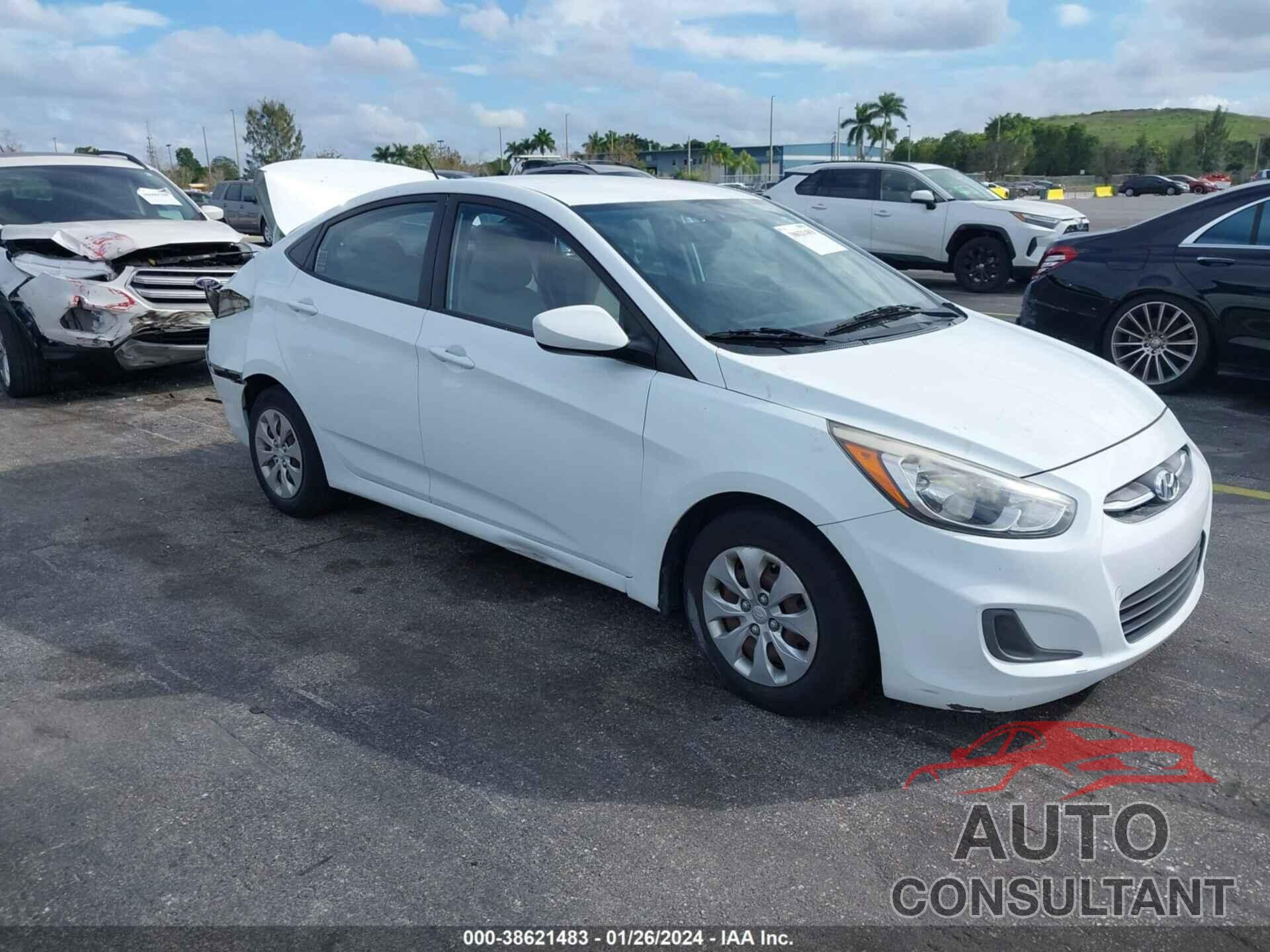 HYUNDAI ACCENT 2016 - KMHCT4AE8GU027774