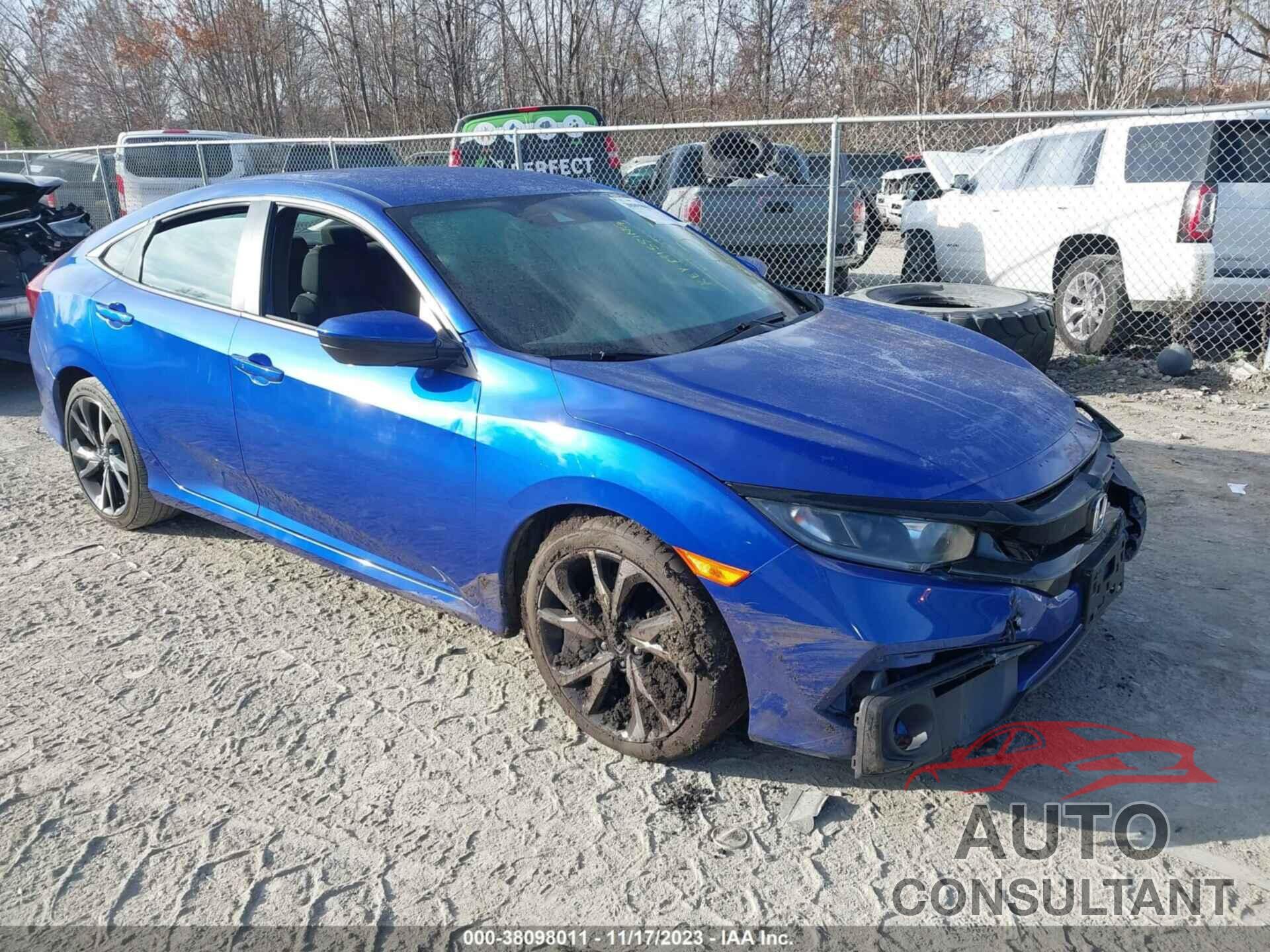 HONDA CIVIC 2019 - 2HGFC2F89KH594338