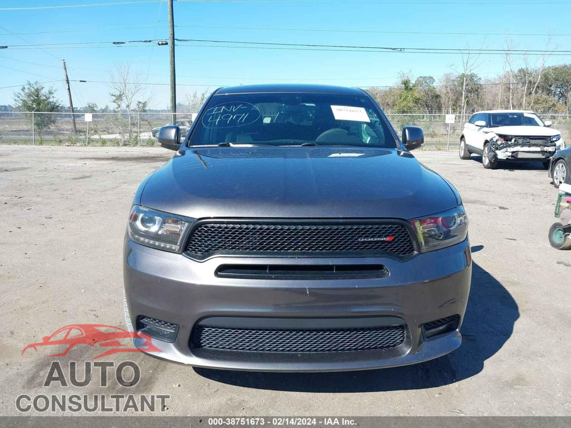 DODGE DURANGO 2019 - 1C4RDHDG4KC650596