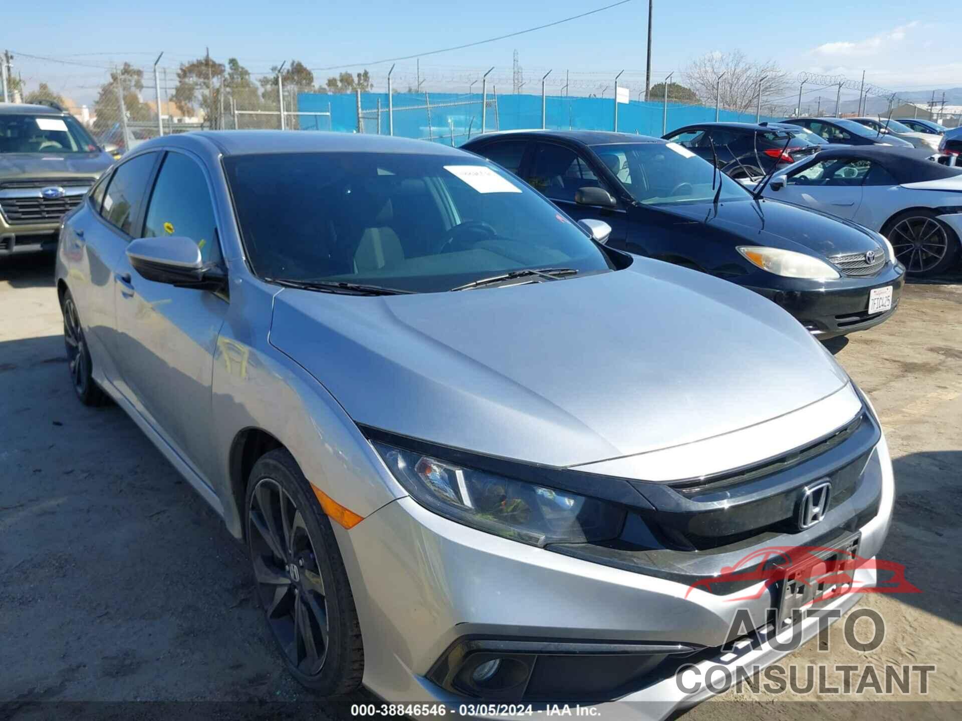 HONDA CIVIC 2021 - 2HGFC2F81MH505557