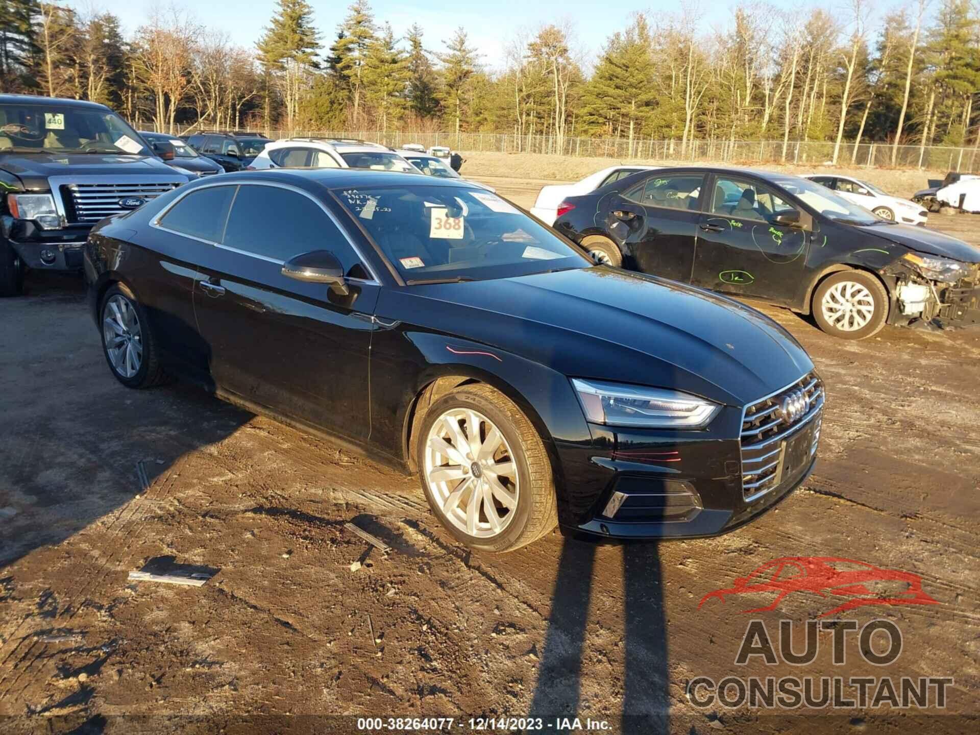 AUDI A5 2018 - WAUNNAF56JA104257