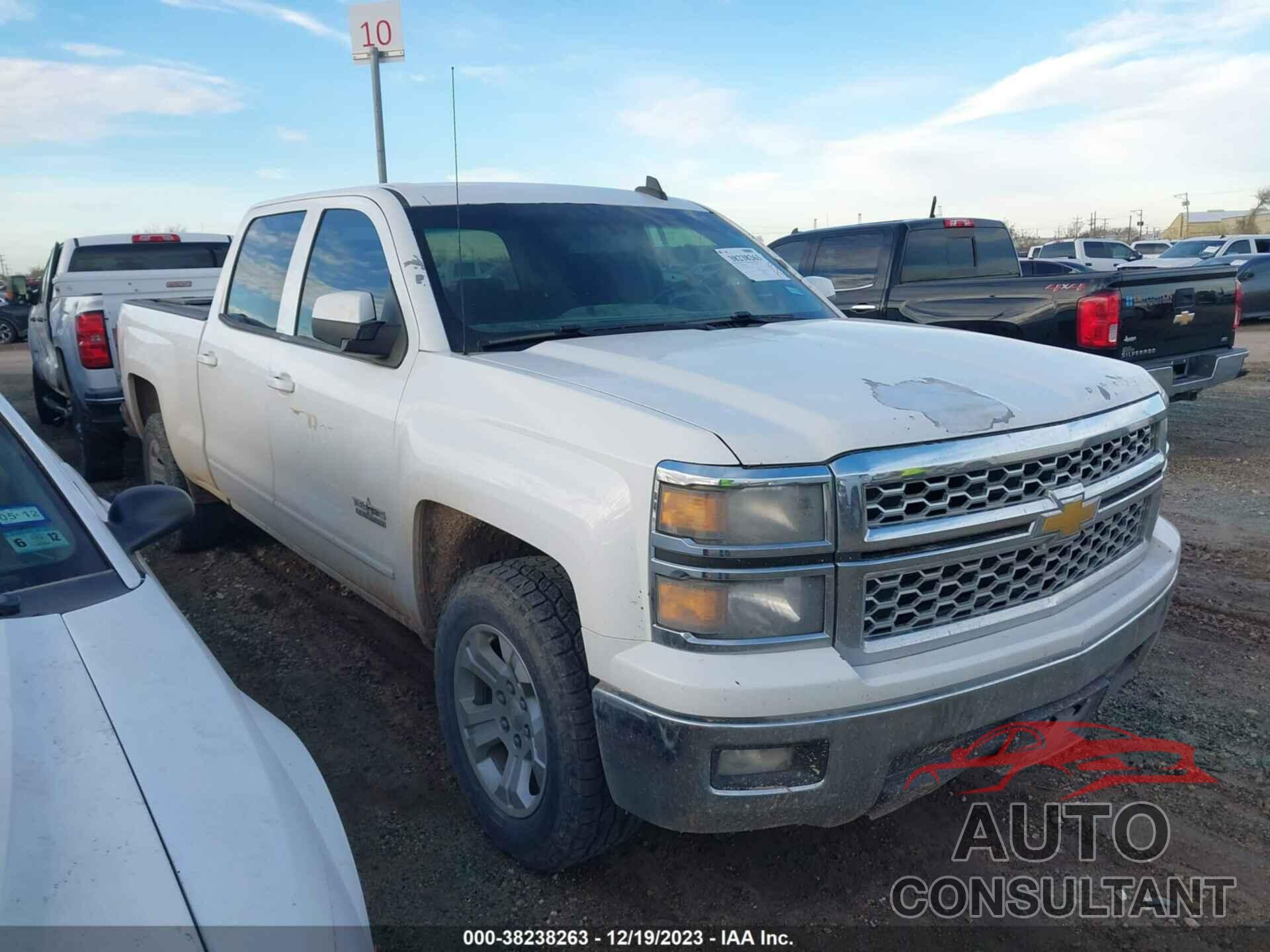CHEVROLET SILVERADO 1500 2015 - 3GCPCREC0FG133830