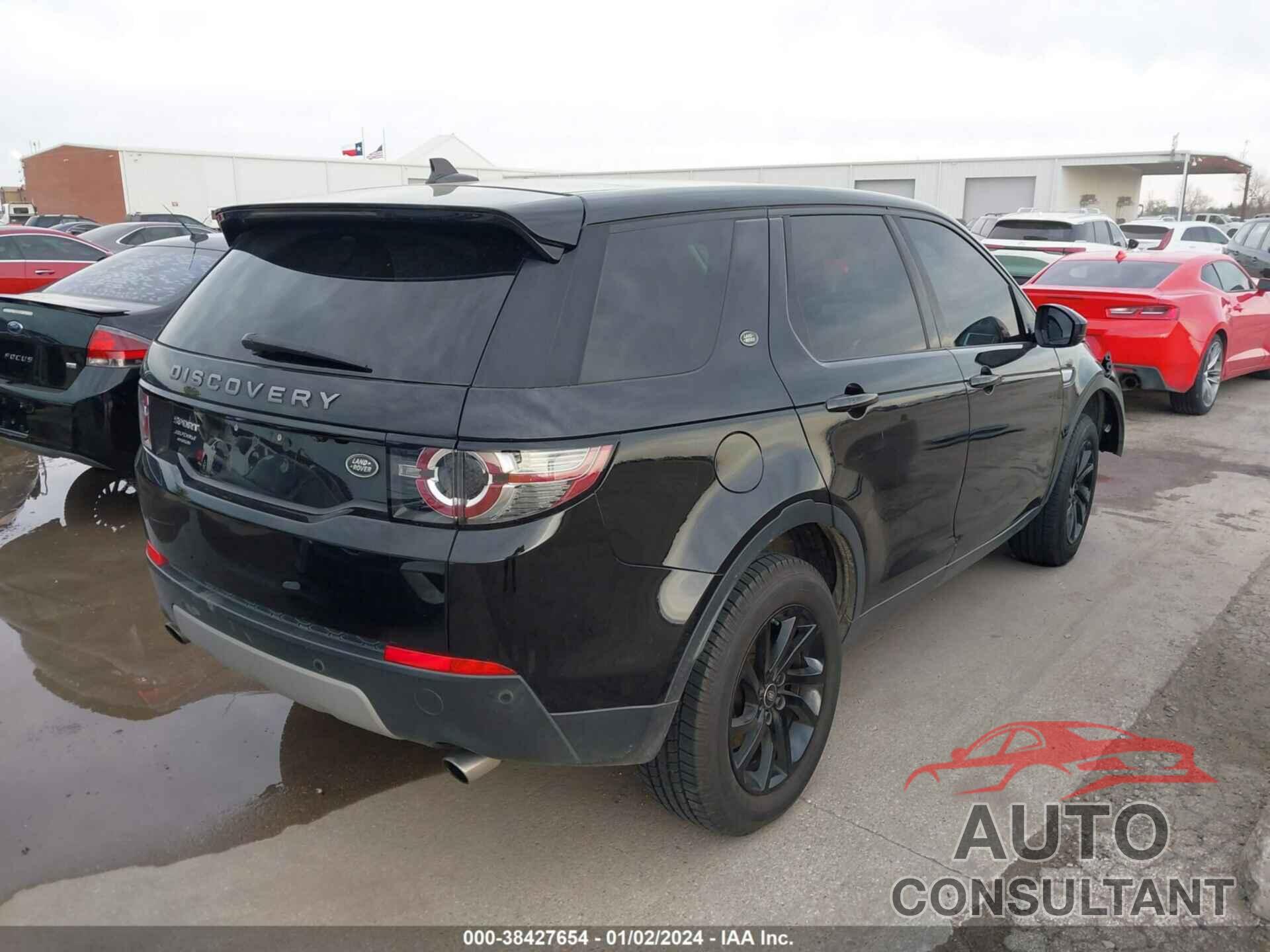 LAND ROVER DISCOVERY SPORT 2016 - SALCR2BG8GH548454