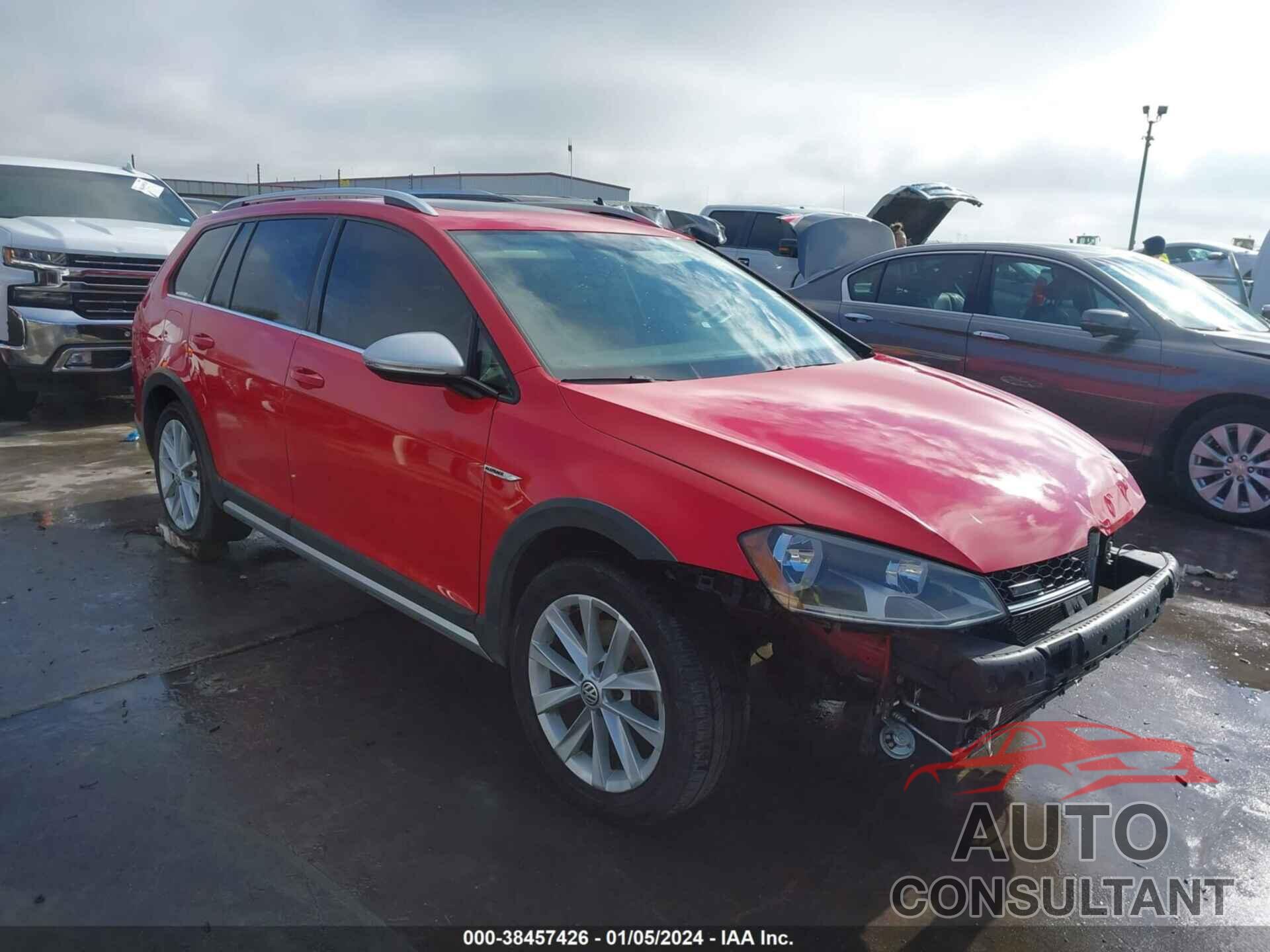 VOLKSWAGEN GOLF ALLTRACK 2017 - 3VWH17AU8HM530555