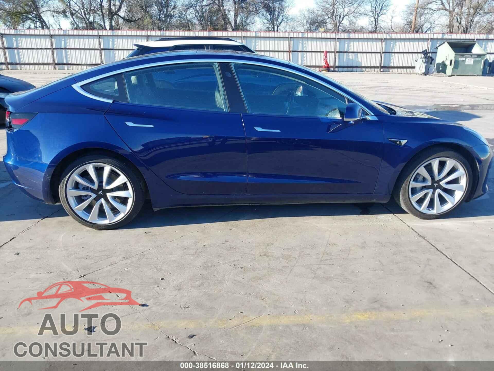 TESLA MODEL 3 2018 - 5YJ3E1EB4JF121888