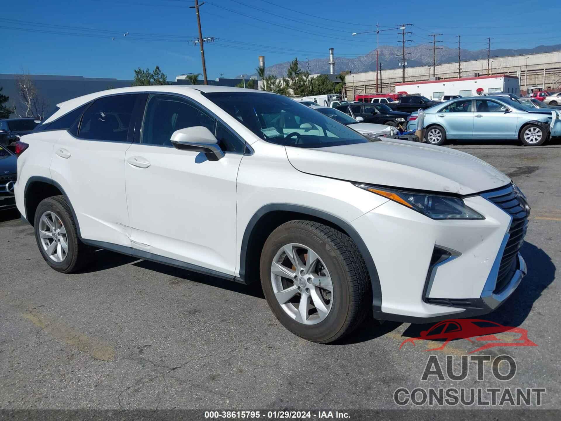 LEXUS RX 350 2017 - 2T2ZZMCA9HC090996