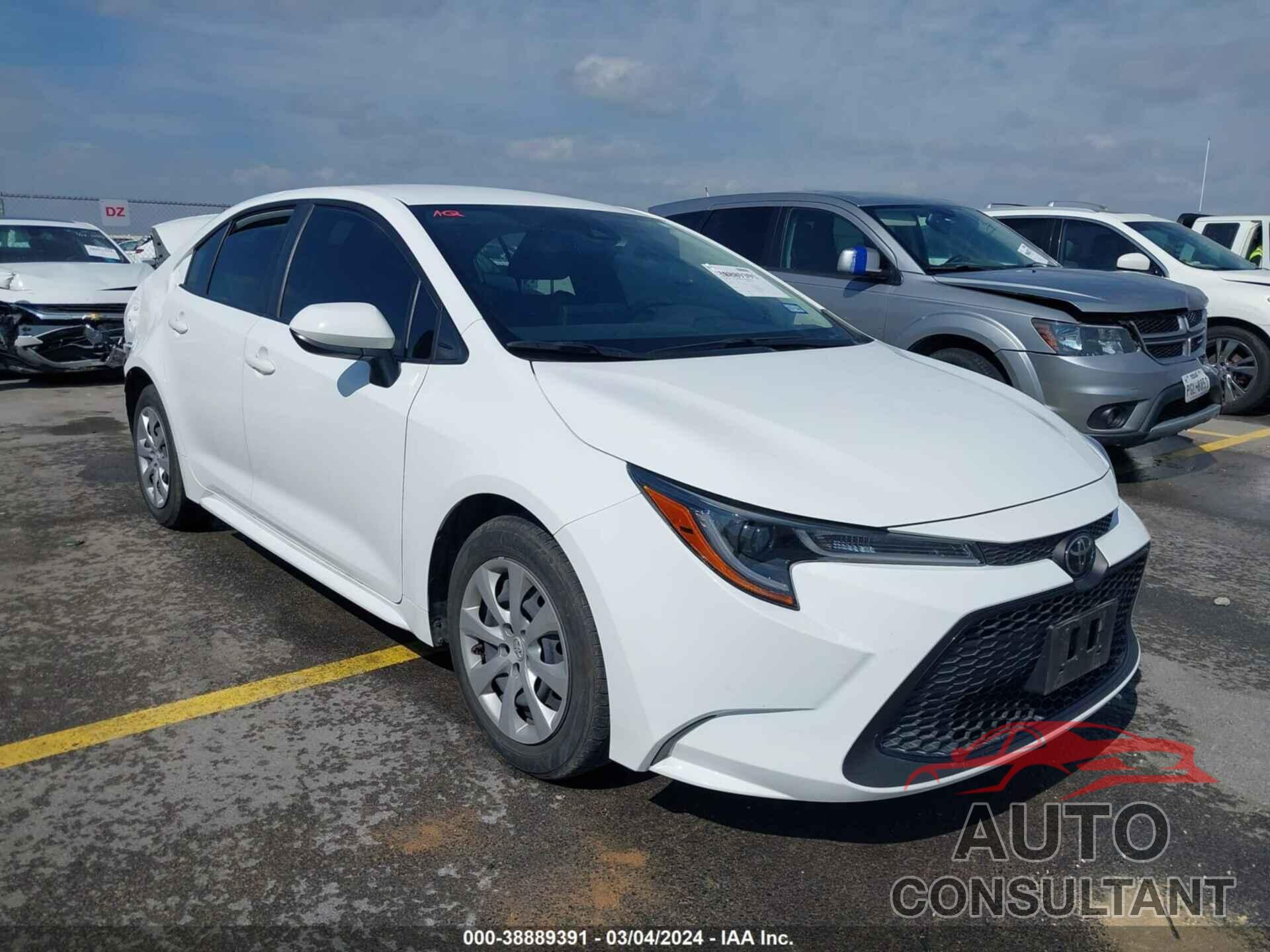 TOYOTA COROLLA 2022 - JTDEPMAEXN3027277