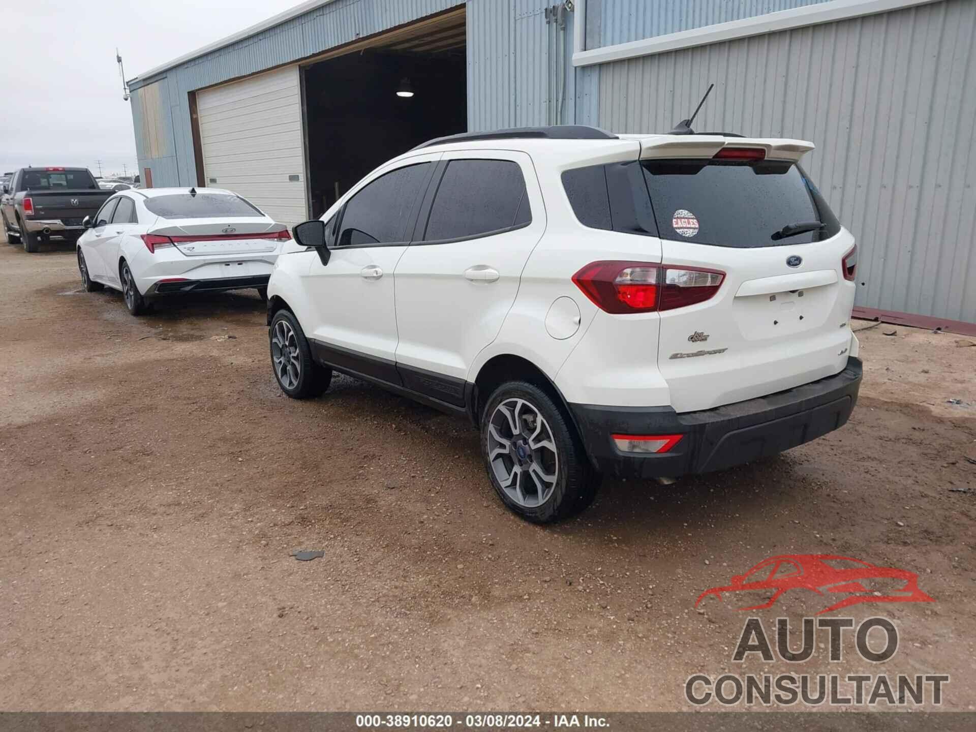 FORD ECOSPORT 2019 - MAJ6S3JL8KC278151