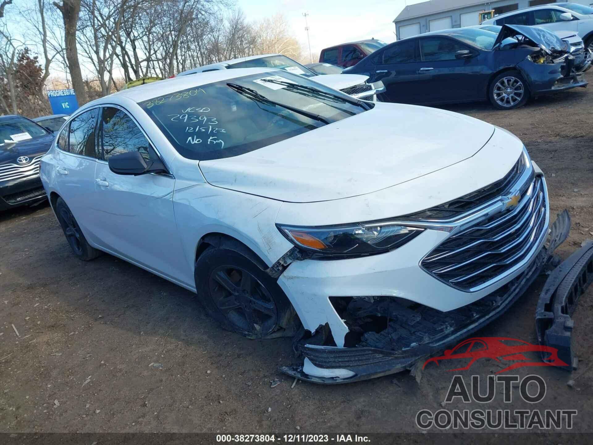 CHEVROLET MALIBU 2019 - 1G1ZB5ST9KF204875