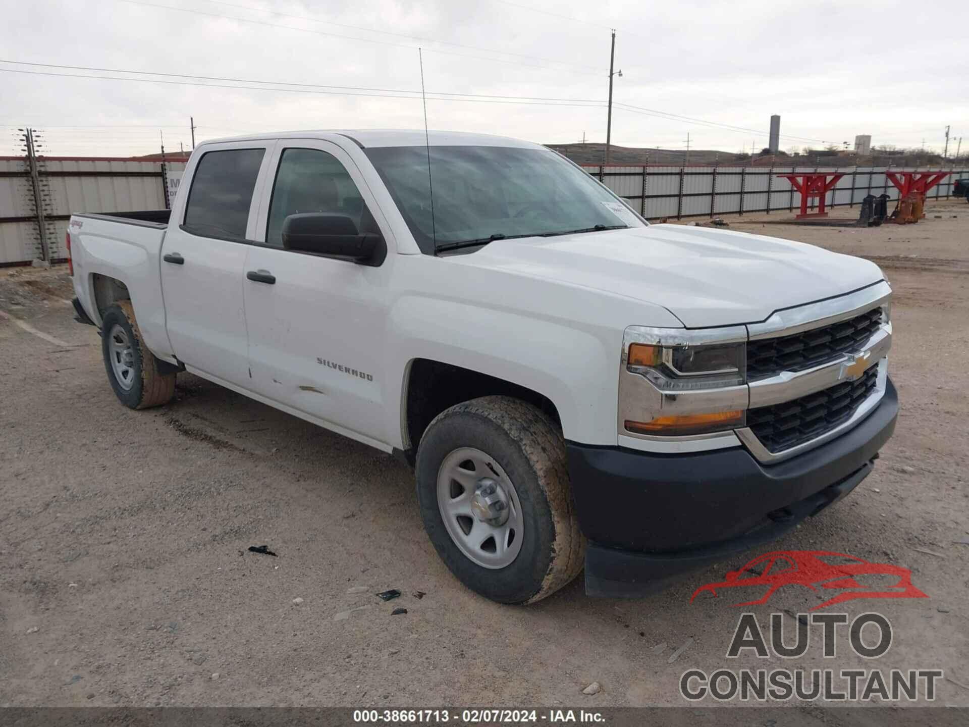 CHEVROLET SILVERADO 1500 2018 - 3GCUKNEC7JG438376