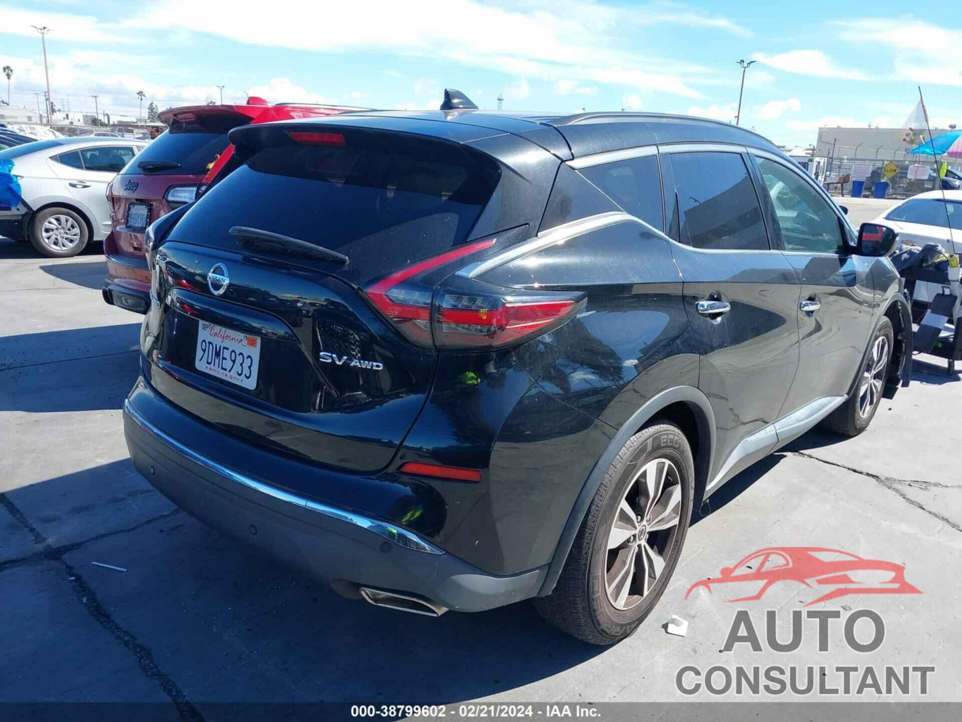 NISSAN MURANO 2020 - 5N1AZ2BS5LN101431