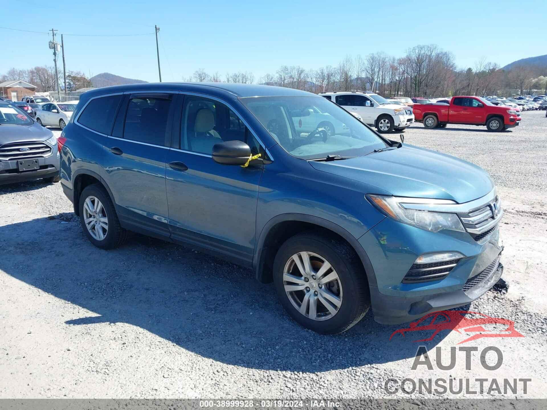 HONDA PILOT 2018 - 5FNYF6H11JB030466