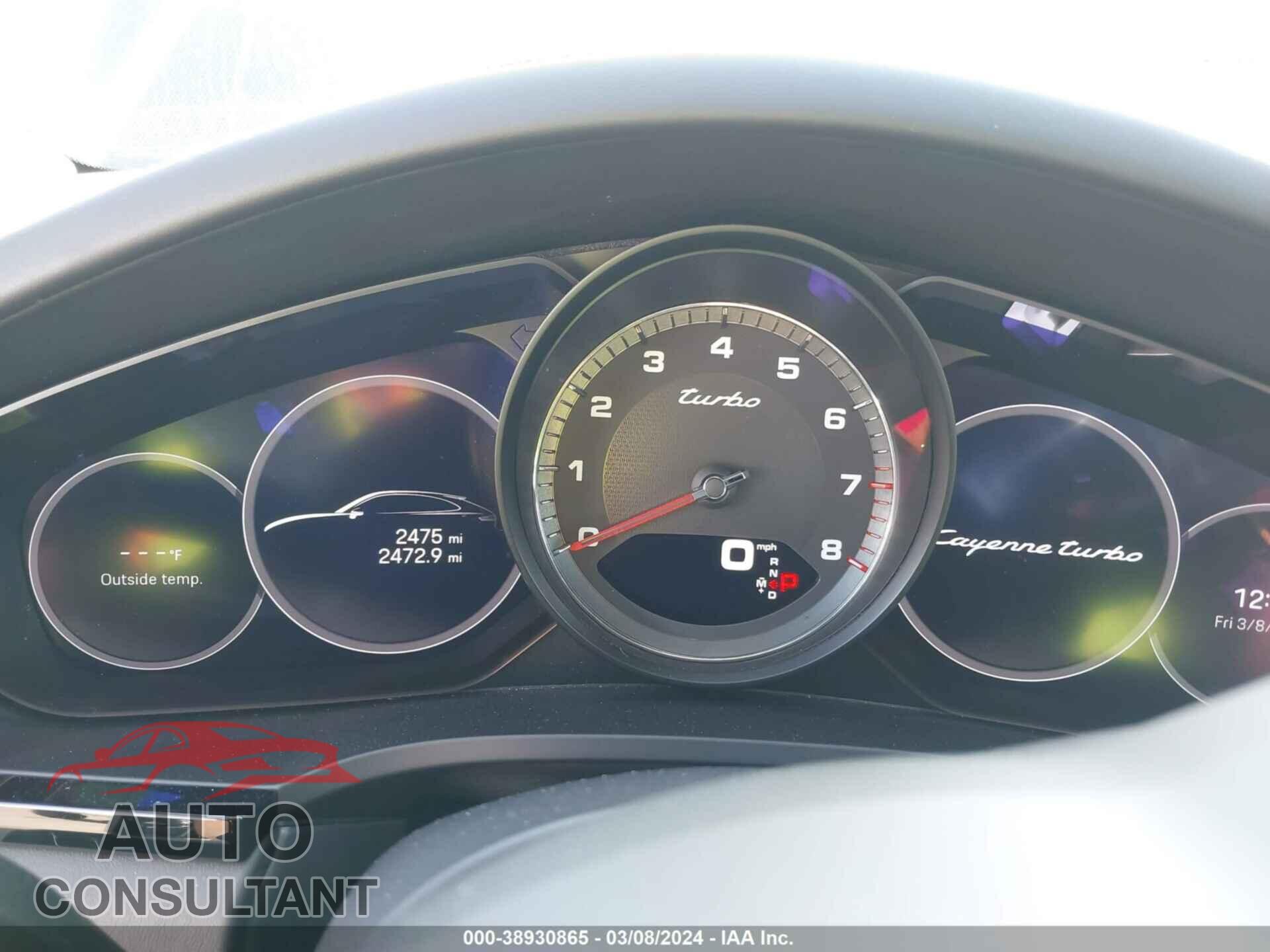 PORSCHE CAYENNE COUPE 2023 - WP1BF2AY5PDA35366