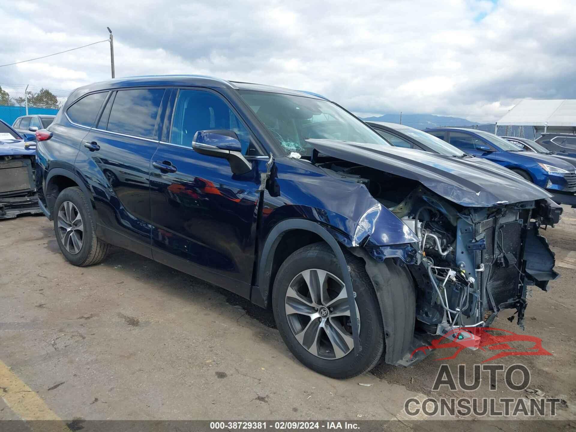 TOYOTA HIGHLANDER 2020 - 5TDHZRAH7LS007806