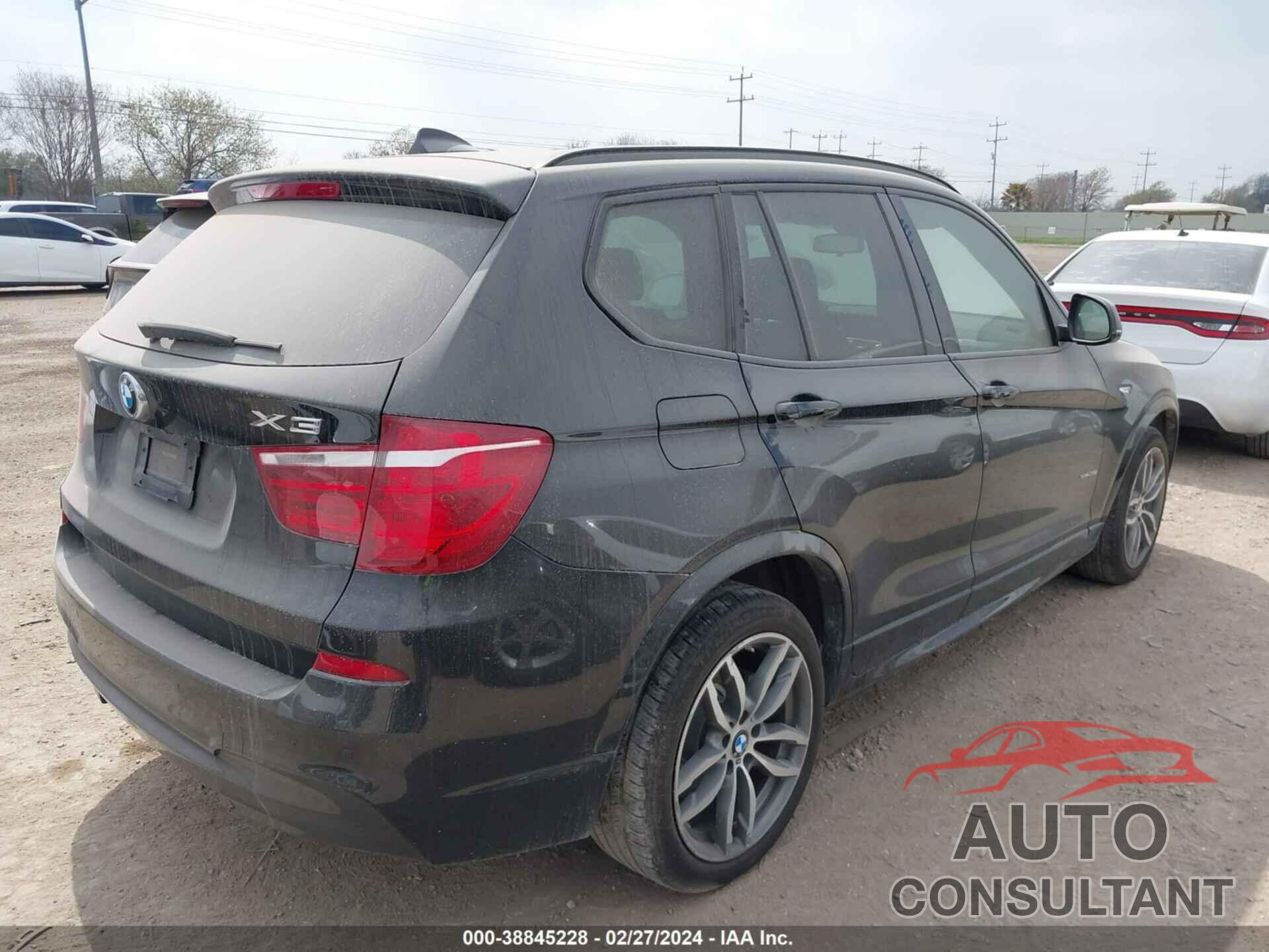 BMW X3 2016 - 5UXWX7C56G0K36036