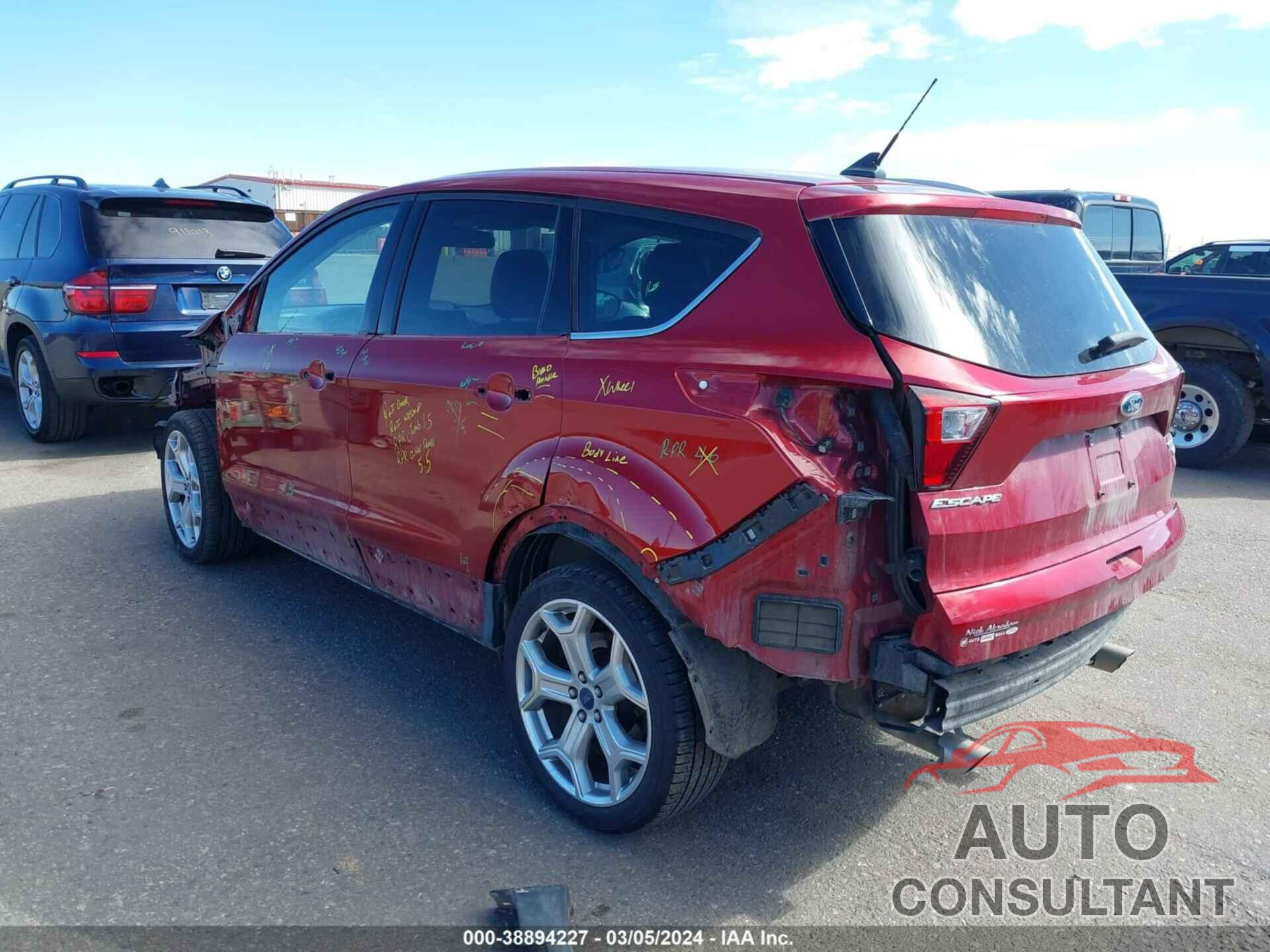 FORD ESCAPE 2019 - 1FMCU9J9XKUA94690