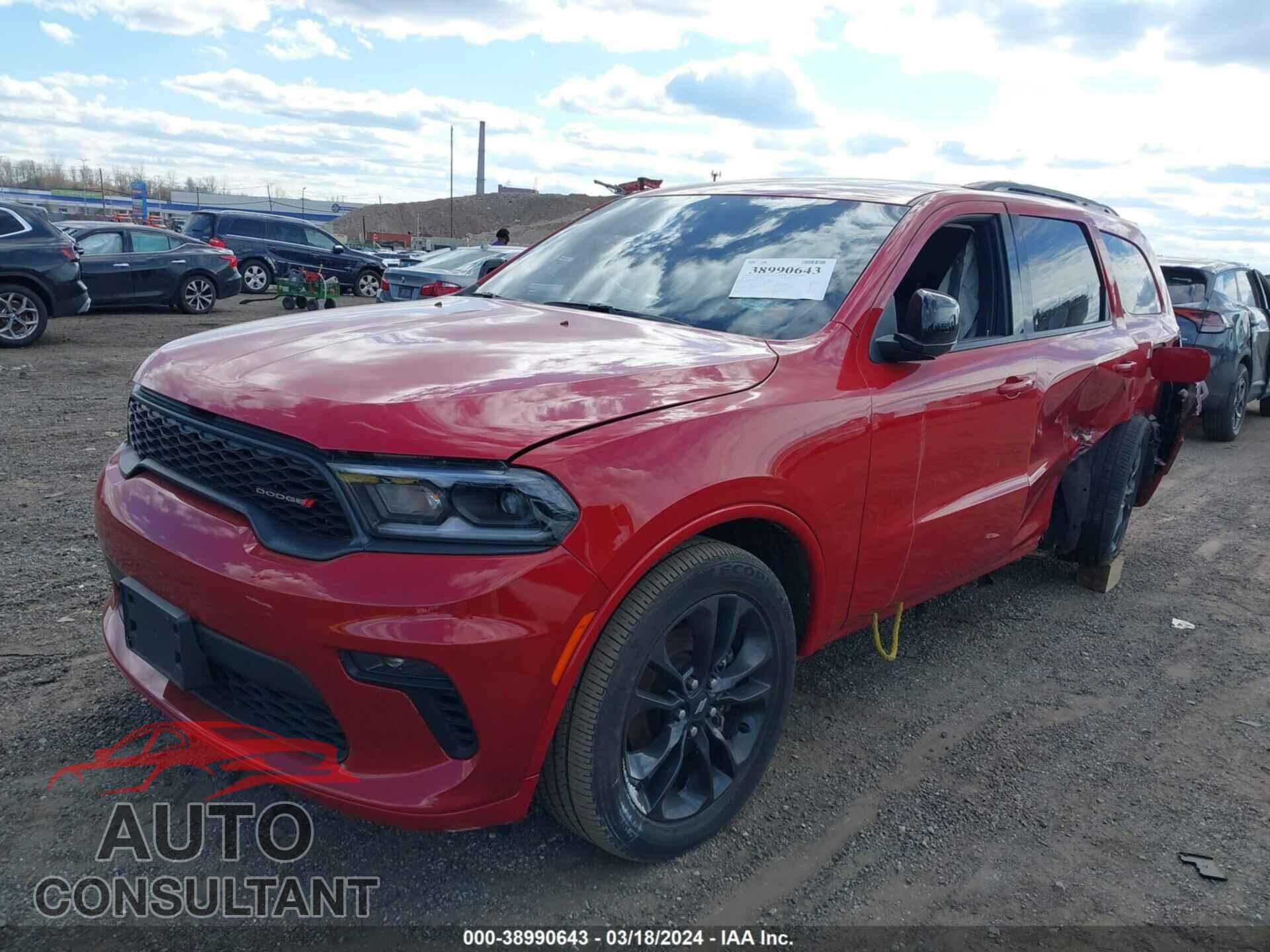 DODGE DURANGO 2021 - 1C4RDJDG6MC578343