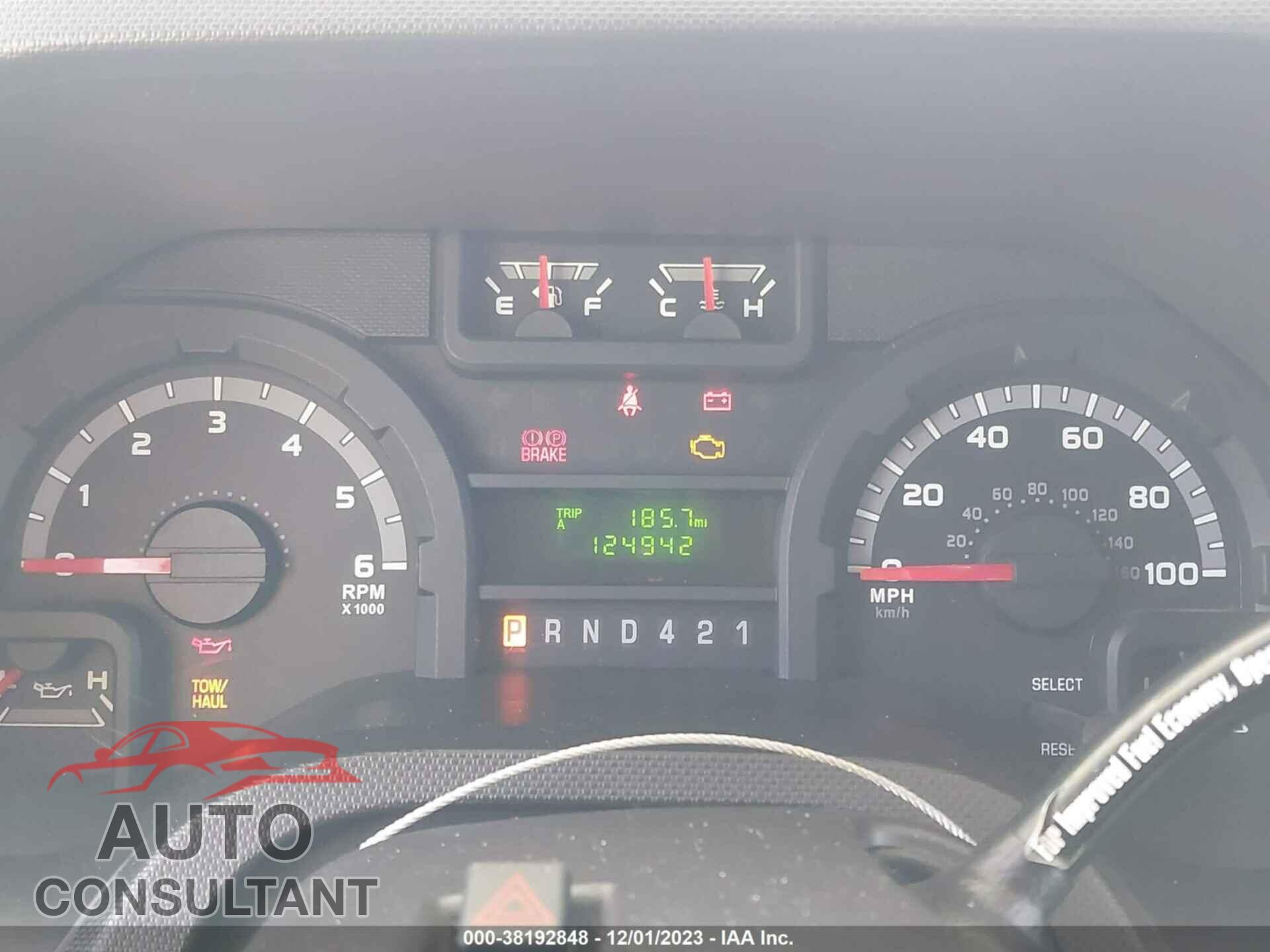 FORD E-450 CUTAWAY 2017 - 1FDXE4FS0HDC25289