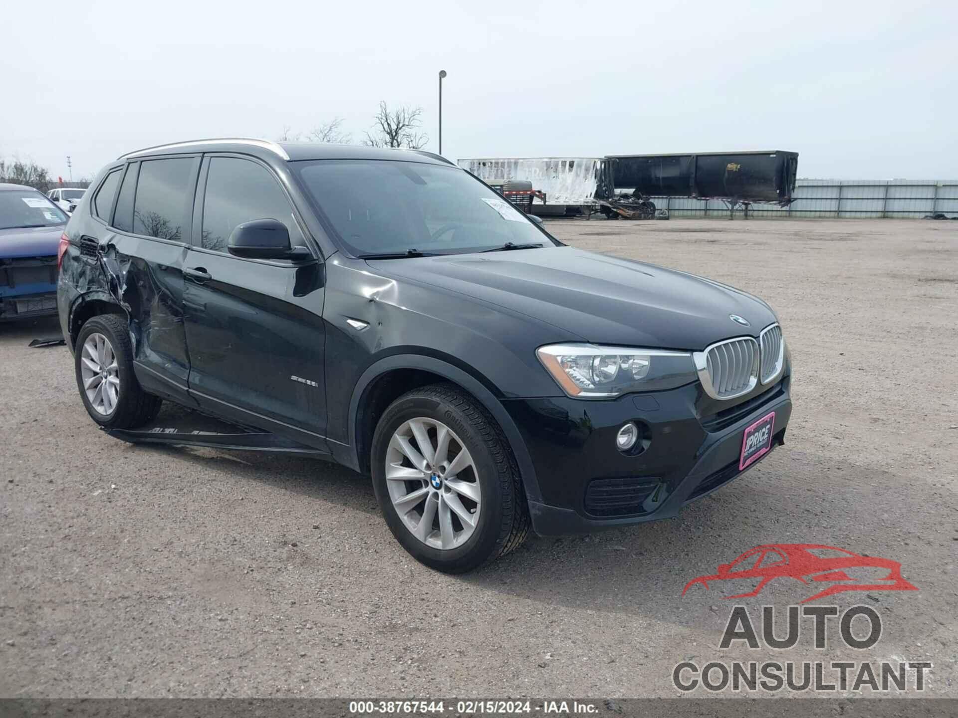 BMW X3 2017 - 5UXWZ7C32H0V94745