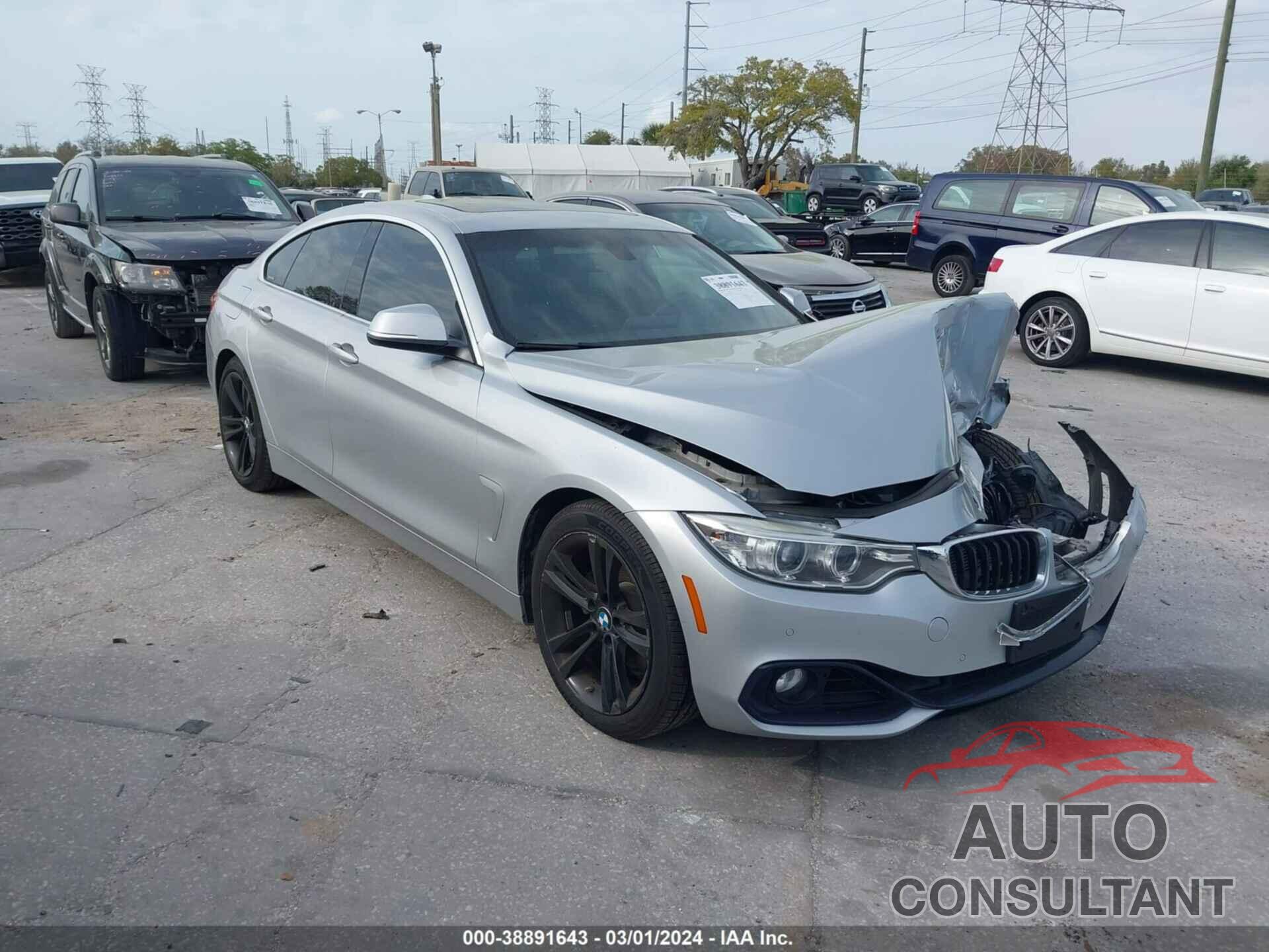 BMW 428I GRAN COUPE 2016 - WBA4A9C53GG505443