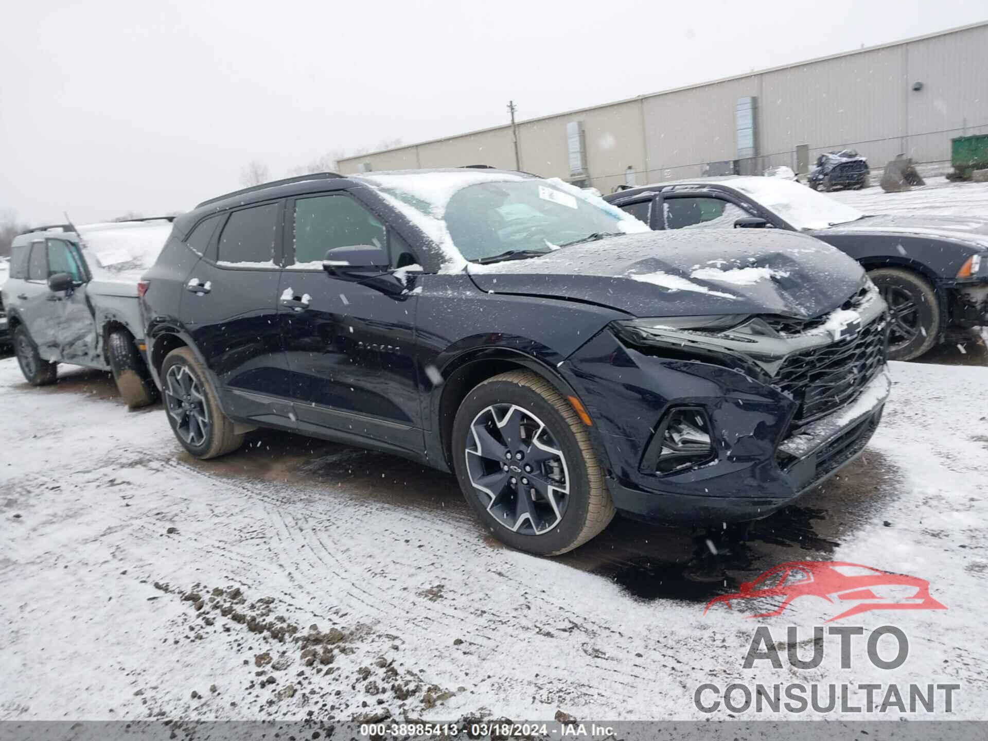 CHEVROLET BLAZER 2021 - 3GNKBERS1MS508133