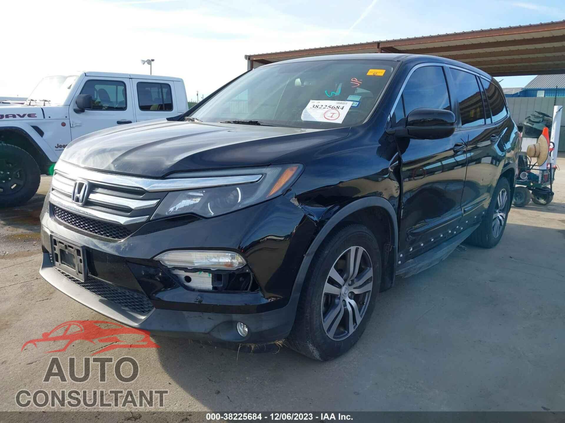 HONDA PILOT 2017 - 5FNYF5H53HB030010