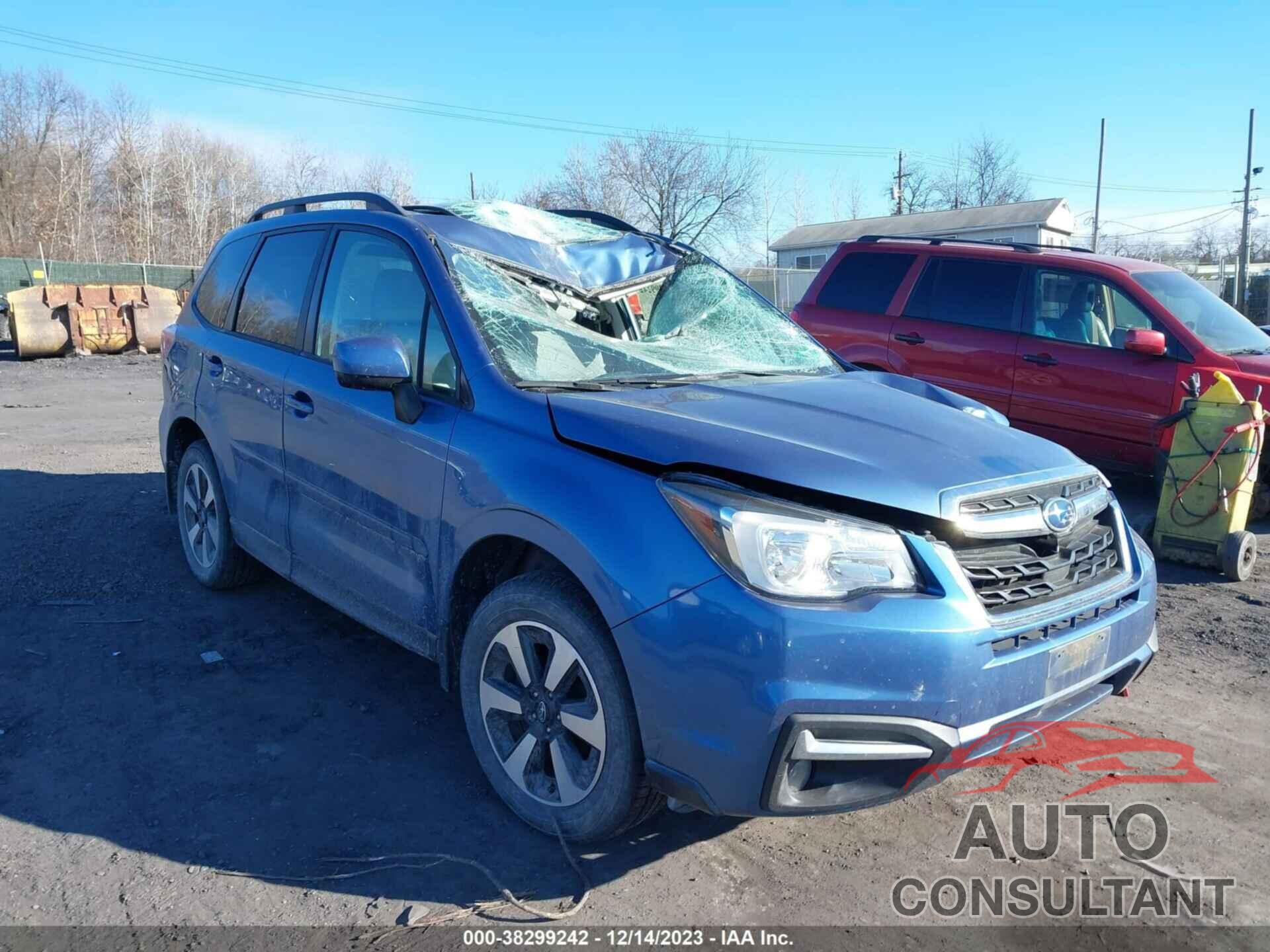 SUBARU FORESTER 2018 - JF2SJAGC3JH596107