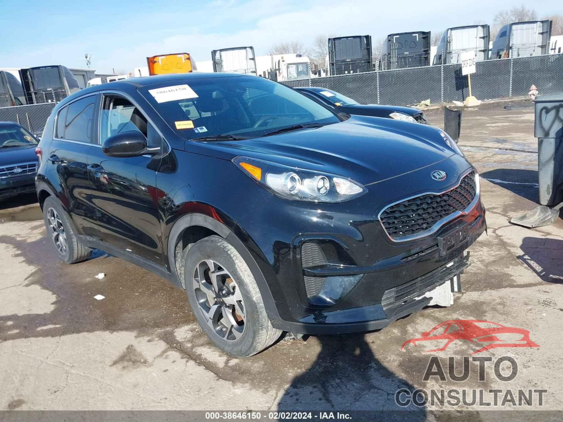 KIA SPORTAGE 2022 - KNDPM3AC2N7987180