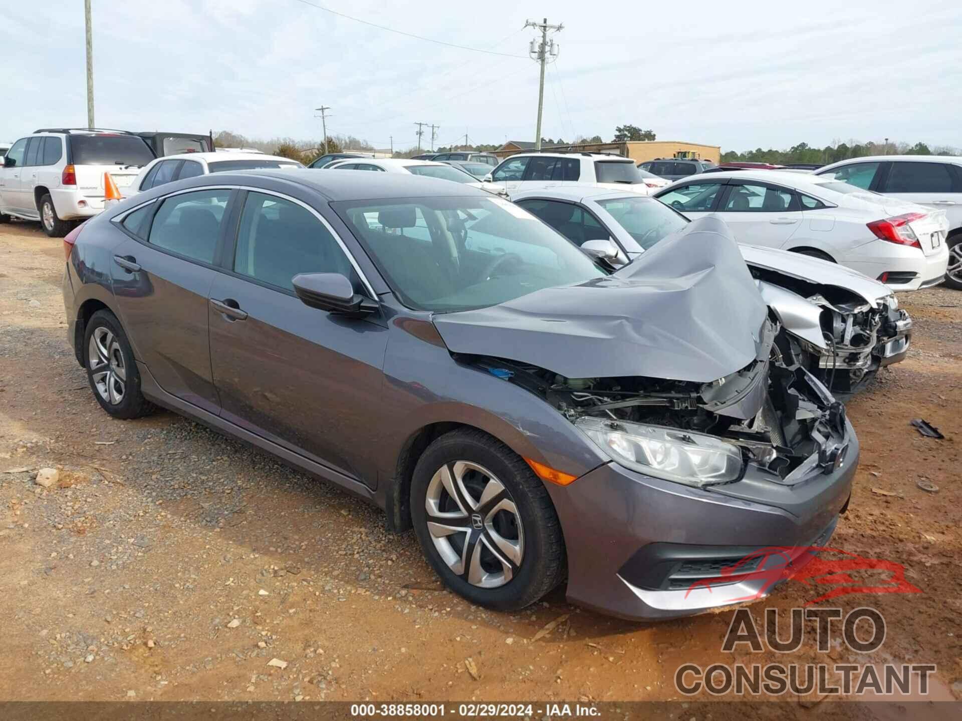 HONDA CIVIC 2018 - 2HGFC2F54JH585664