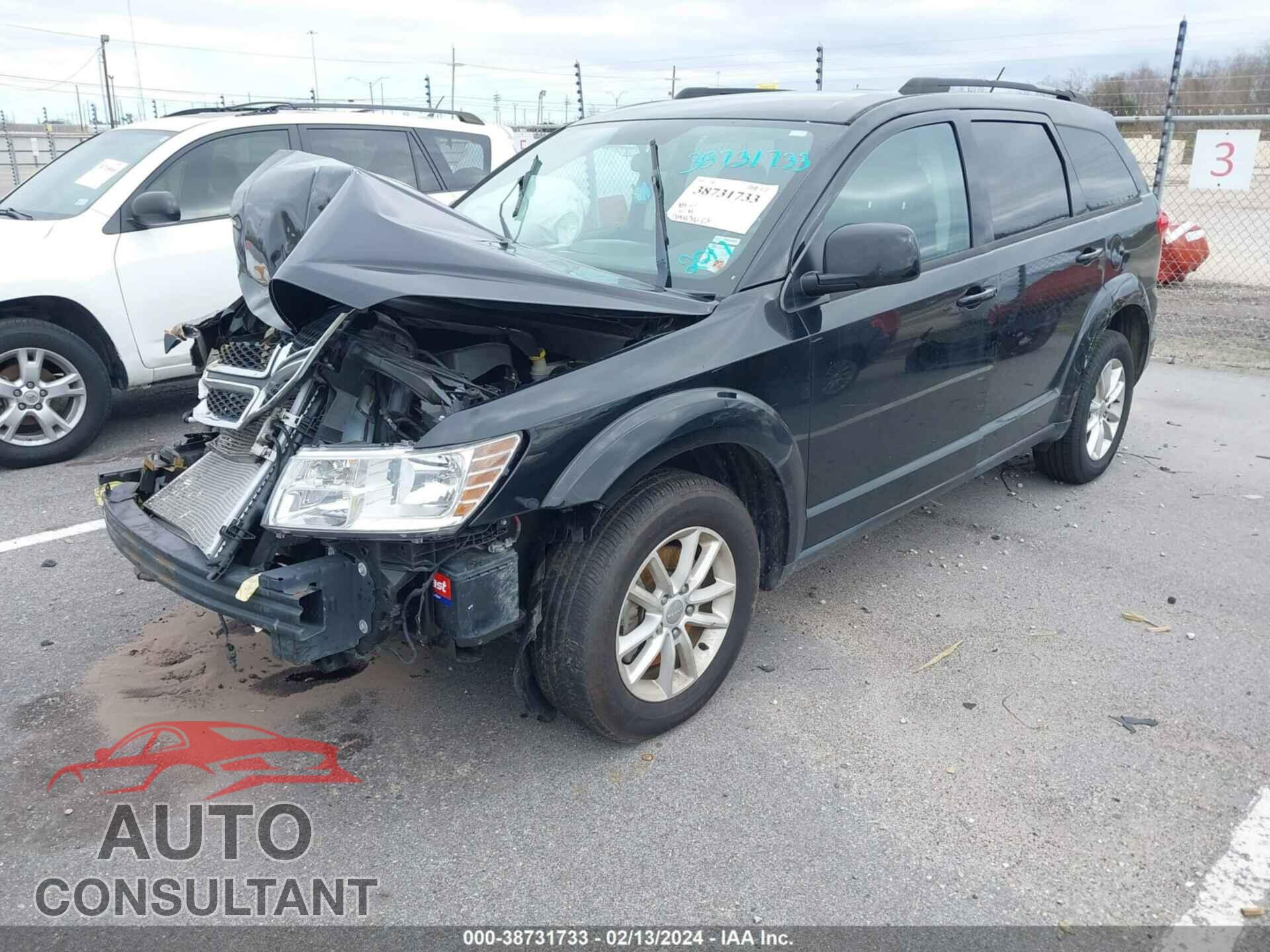 DODGE JOURNEY 2017 - 3C4PDCBG6HT537601